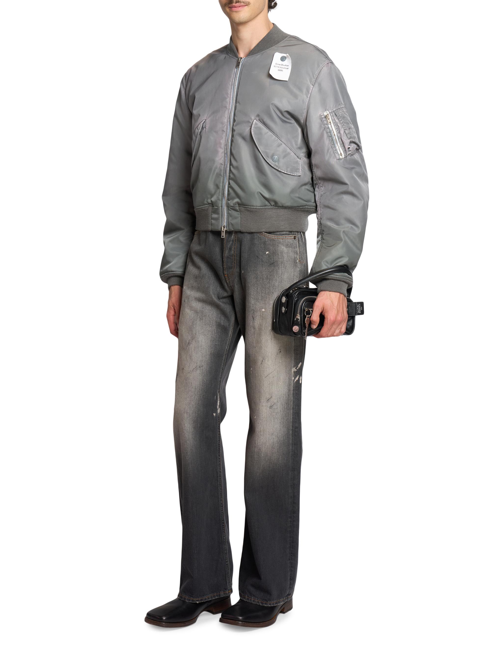 Orby Nylon Twill Bomber Jacket