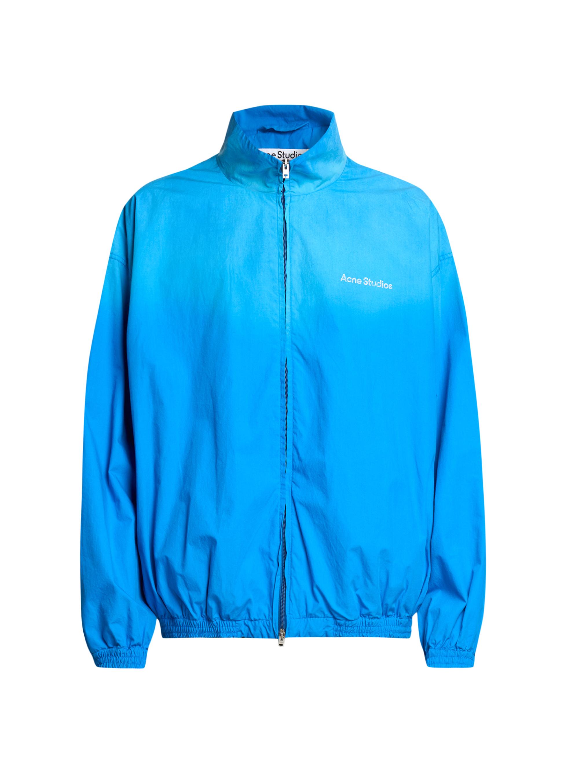 Acne Studios Men's Olando Cotton Poplin Full-Zip Jacket - Bright Blue