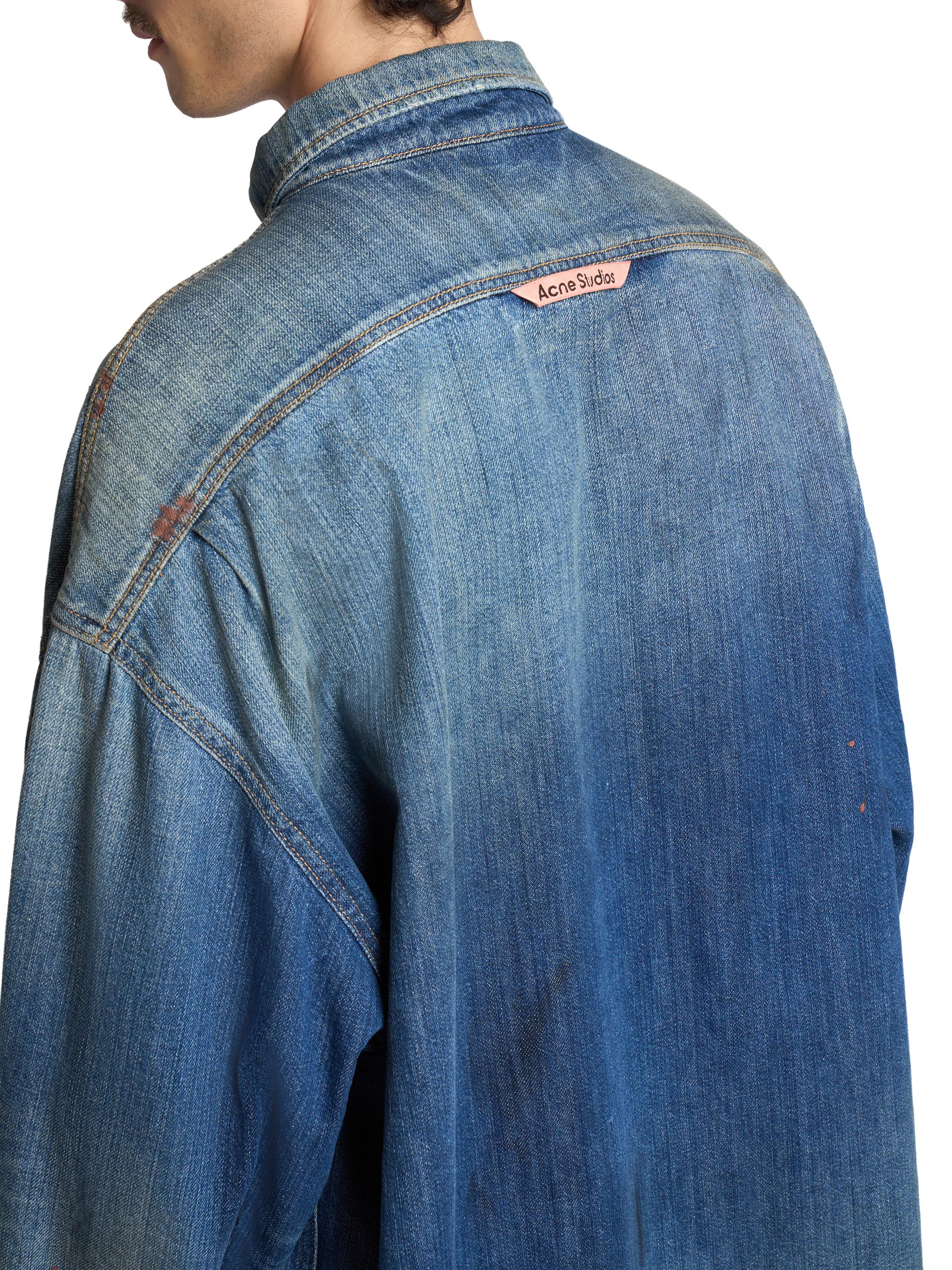 Acne Studios Setar Trafalgar Denim Shirt | Saks Fifth Avenue