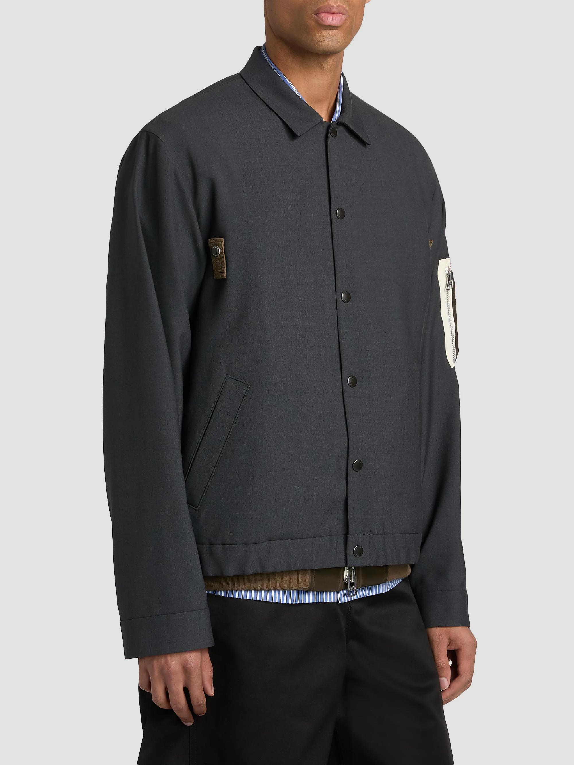sacai Suiting Nylon Twill Blouson Jacket | Saks Fifth Avenue