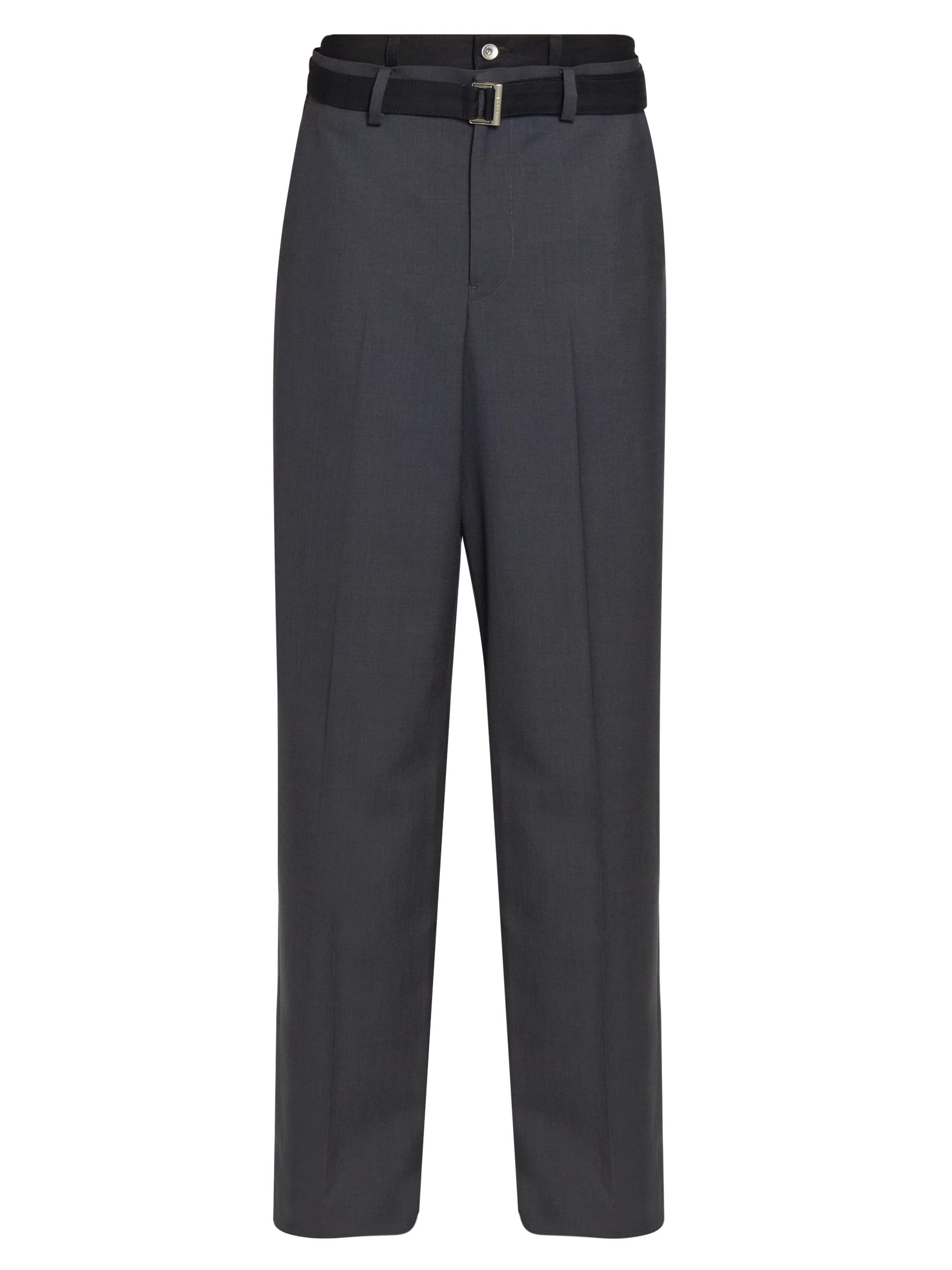 Sacai Glen Check Wool Pants | Saks Fifth Avenue