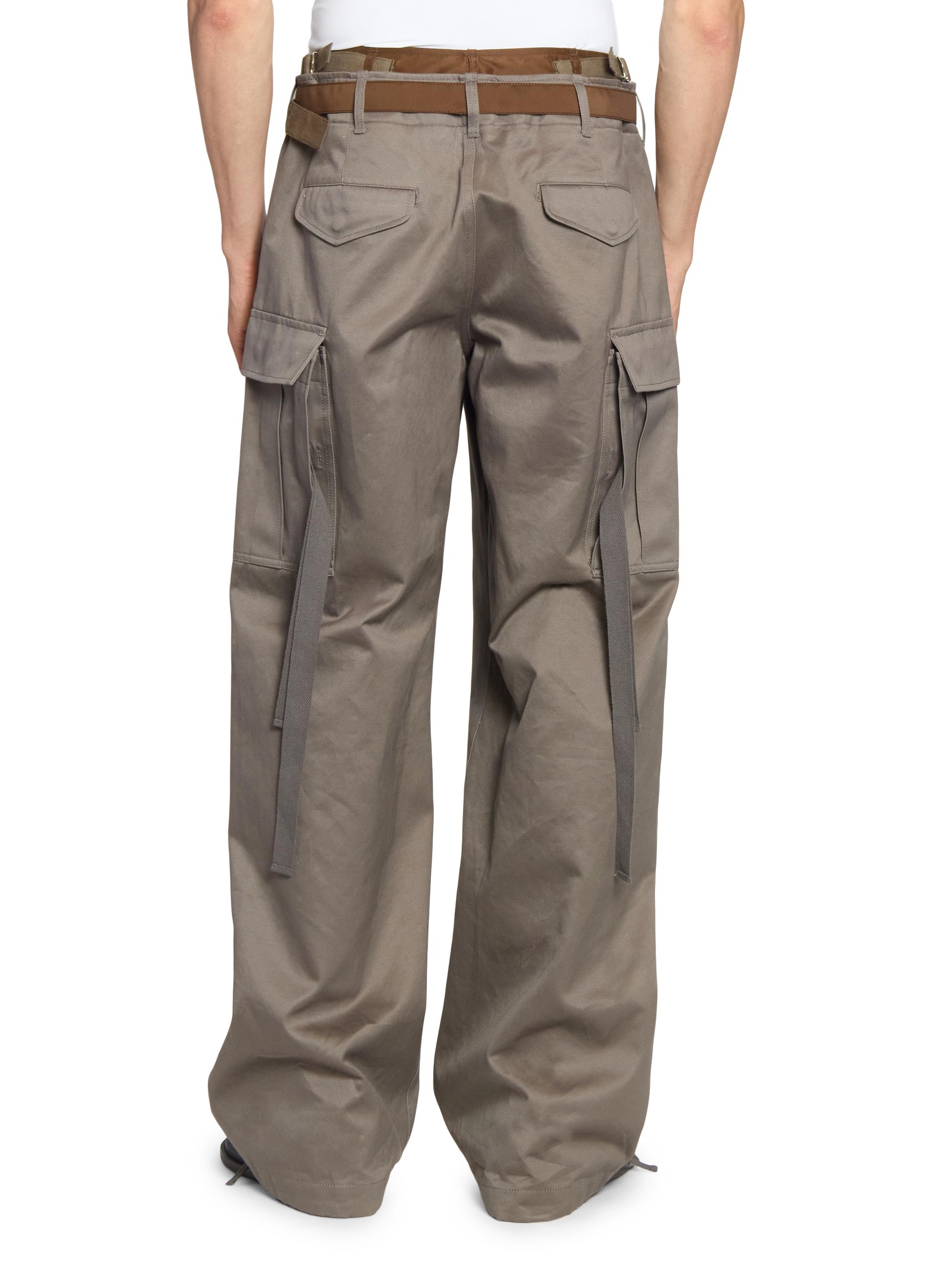 Sacai Cotton Chino Nylon Twill Pants | Saks Fifth Avenue