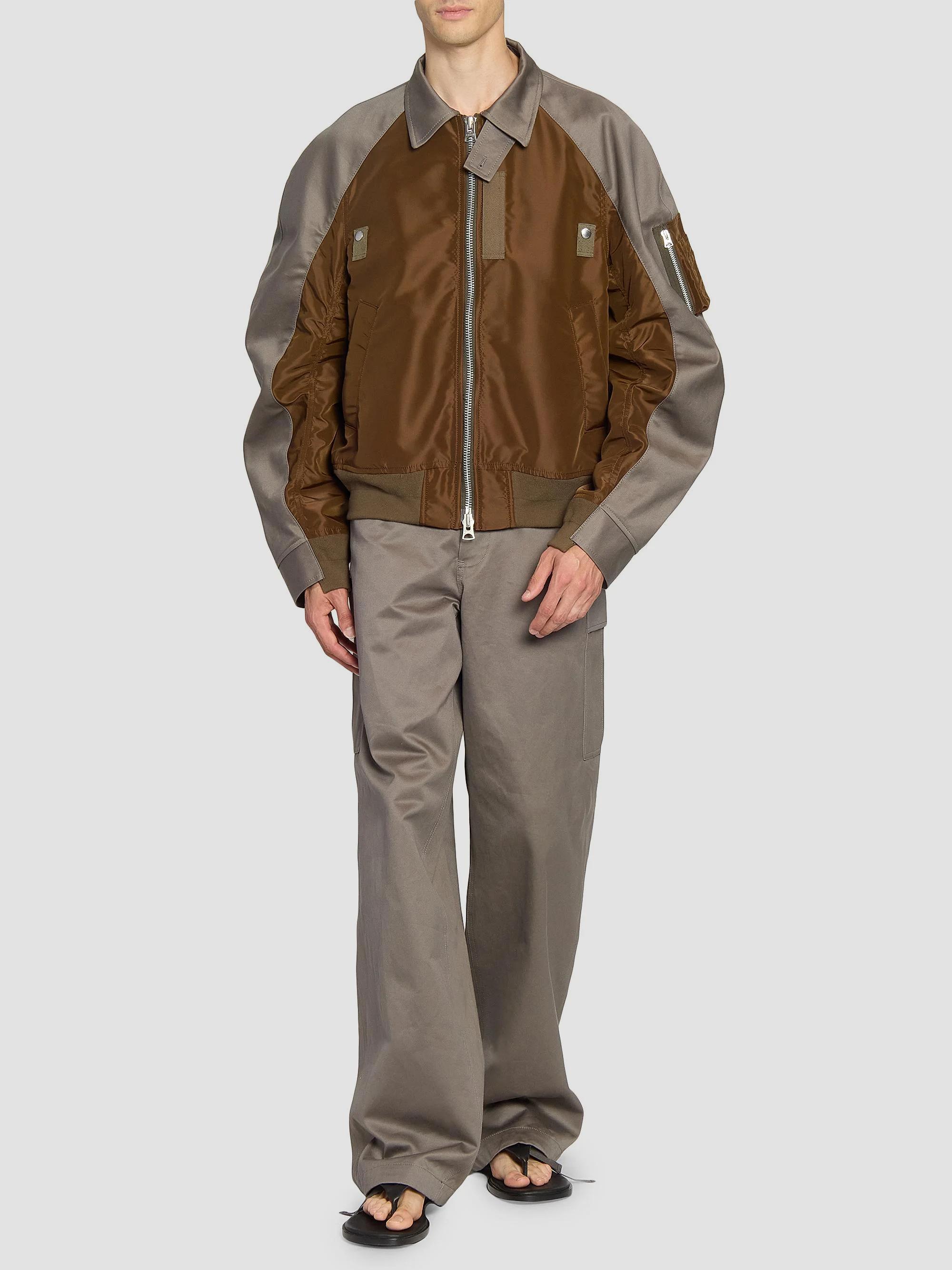 sacai Cotton Chino Nylon Twill Pants | Saks Fifth Avenue