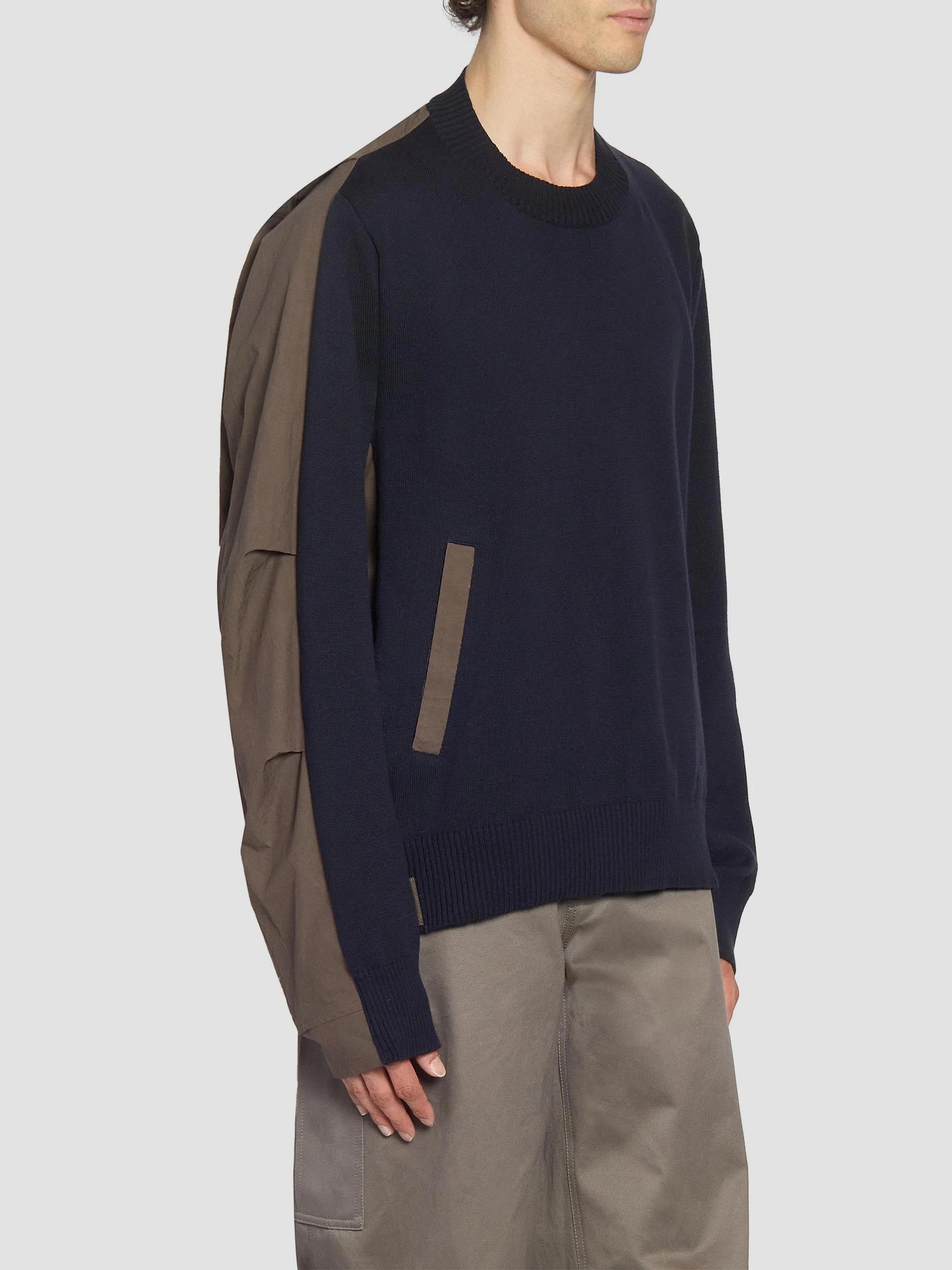 Sacai サカイ Typewriter Pattern Pullover 2 sacai Cotton Typewriter Knit Sweatshirt | Saks Fifth Avenue