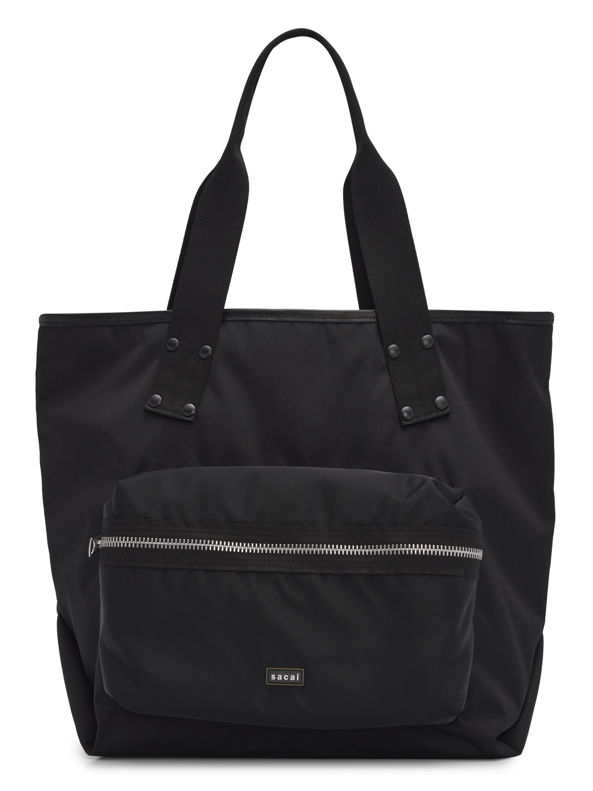 Sacai Men's  Pocket Tote Bag - Black - Women's Bags