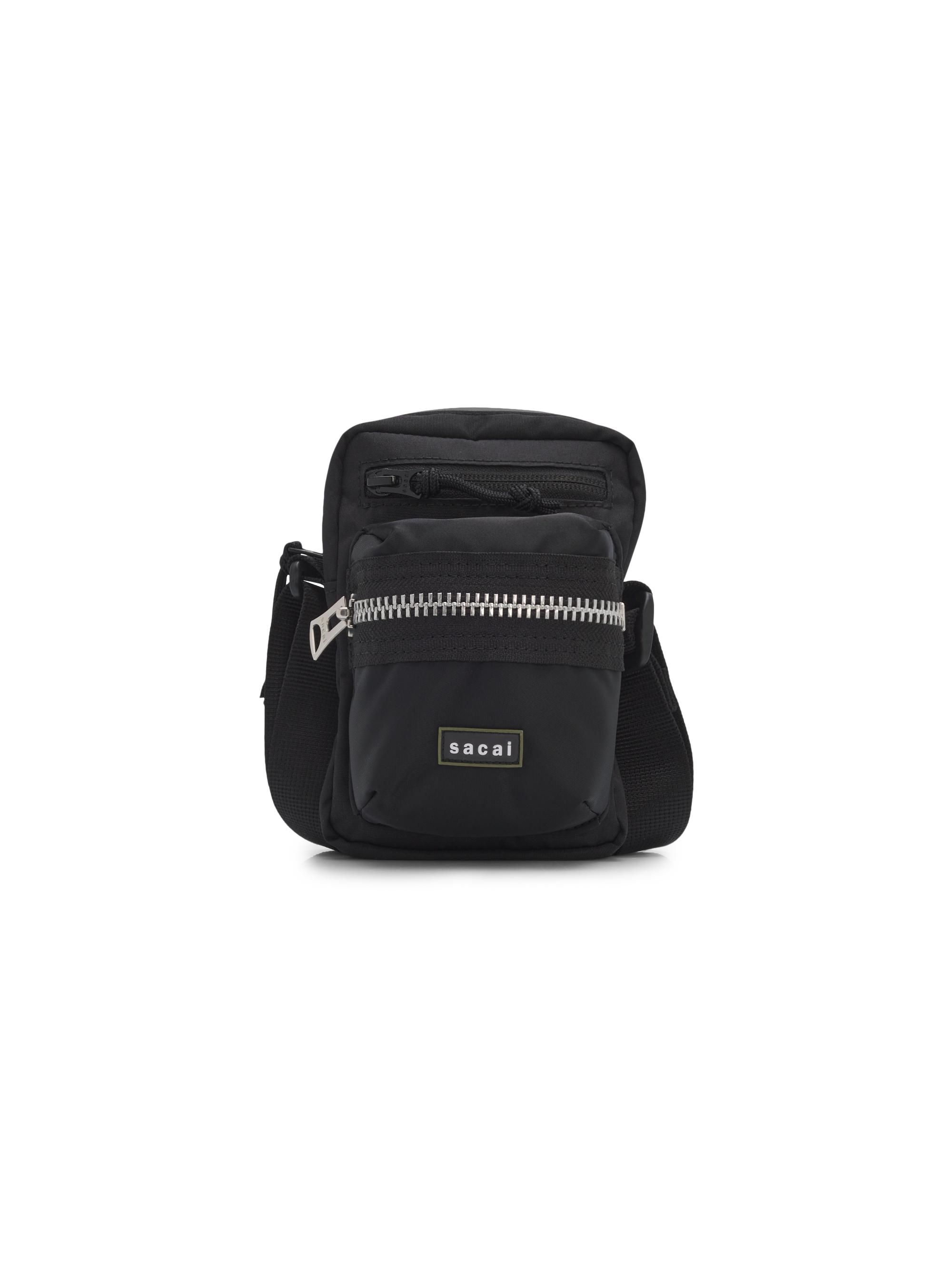 Sacai Men's Pocket Pouch Crossbody Bag - Black