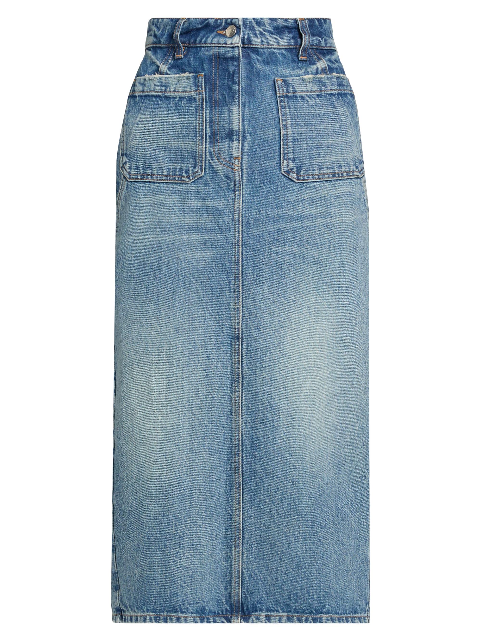 【thetoe】Olympia Denim Skirt Olympia Denim Skirt – THE TOÉ