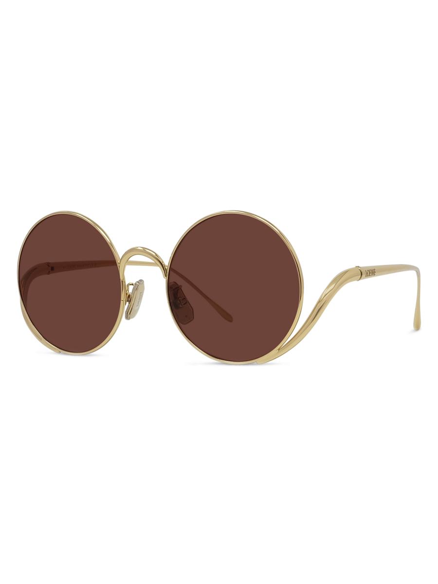 LOEWE 50MM Round Sunglasses | Saks Fifth Avenue