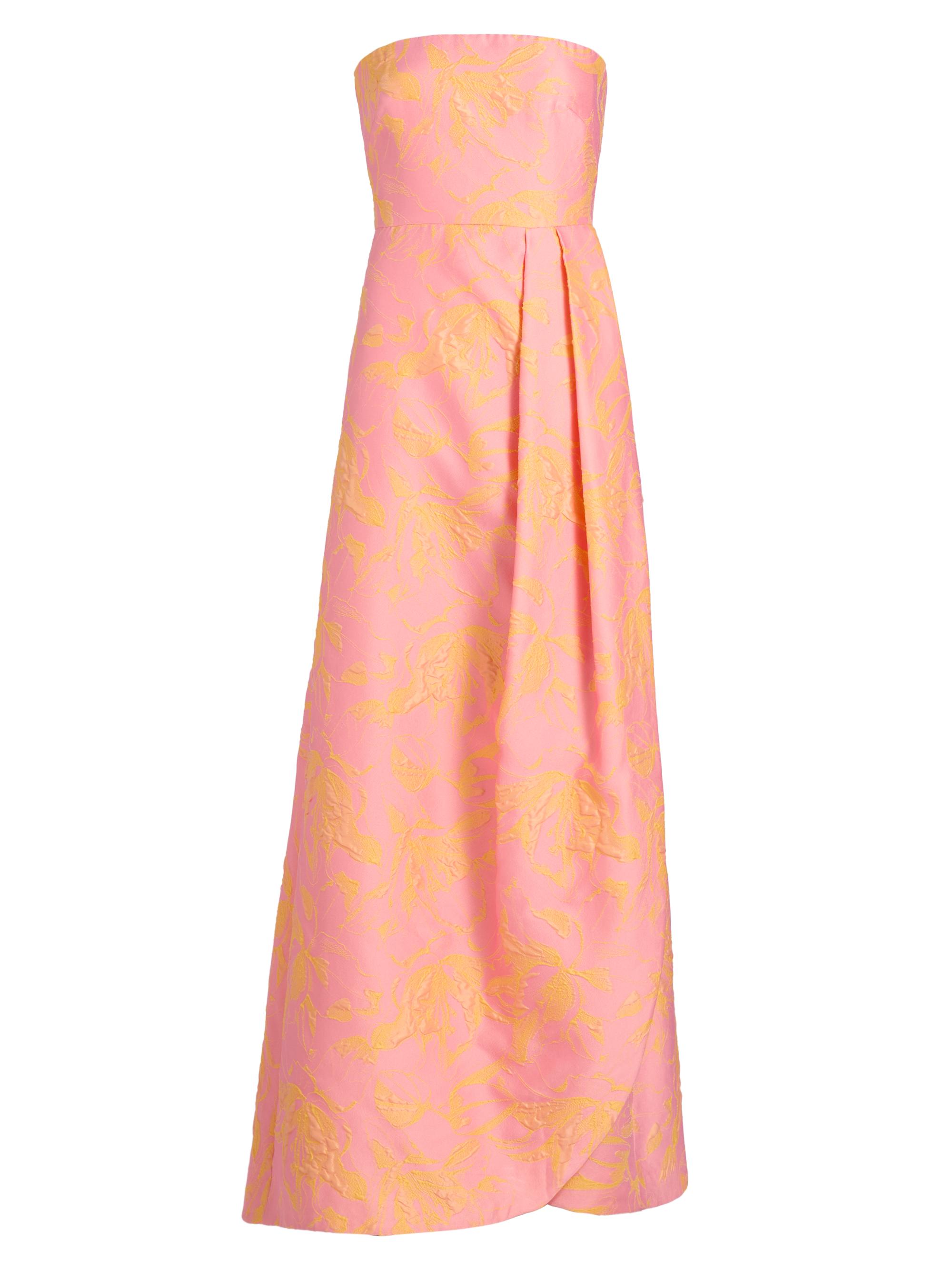 As It May Kaia Floral Jacquard Strapless Gown | Saks Fifth Avenue