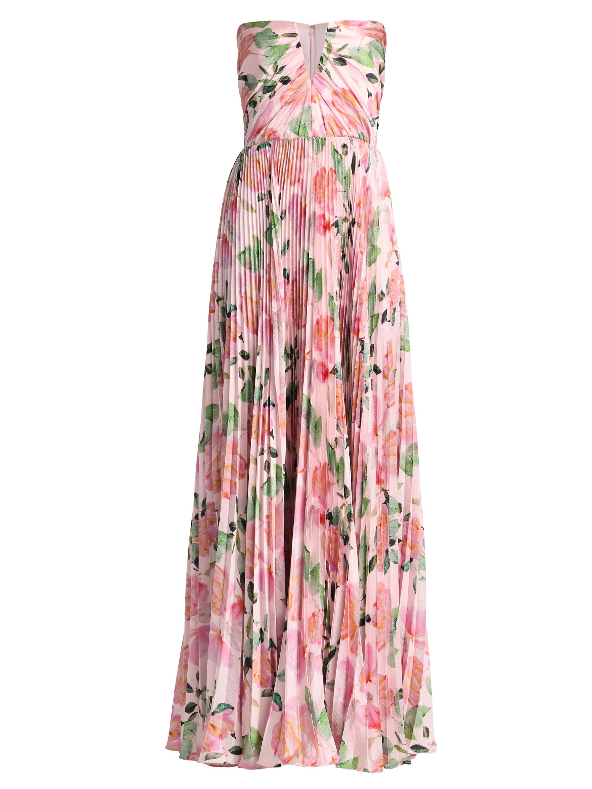 LoveShackFancy Rialto Jacquard Floor-Length Dress | Saks Fifth Avenue