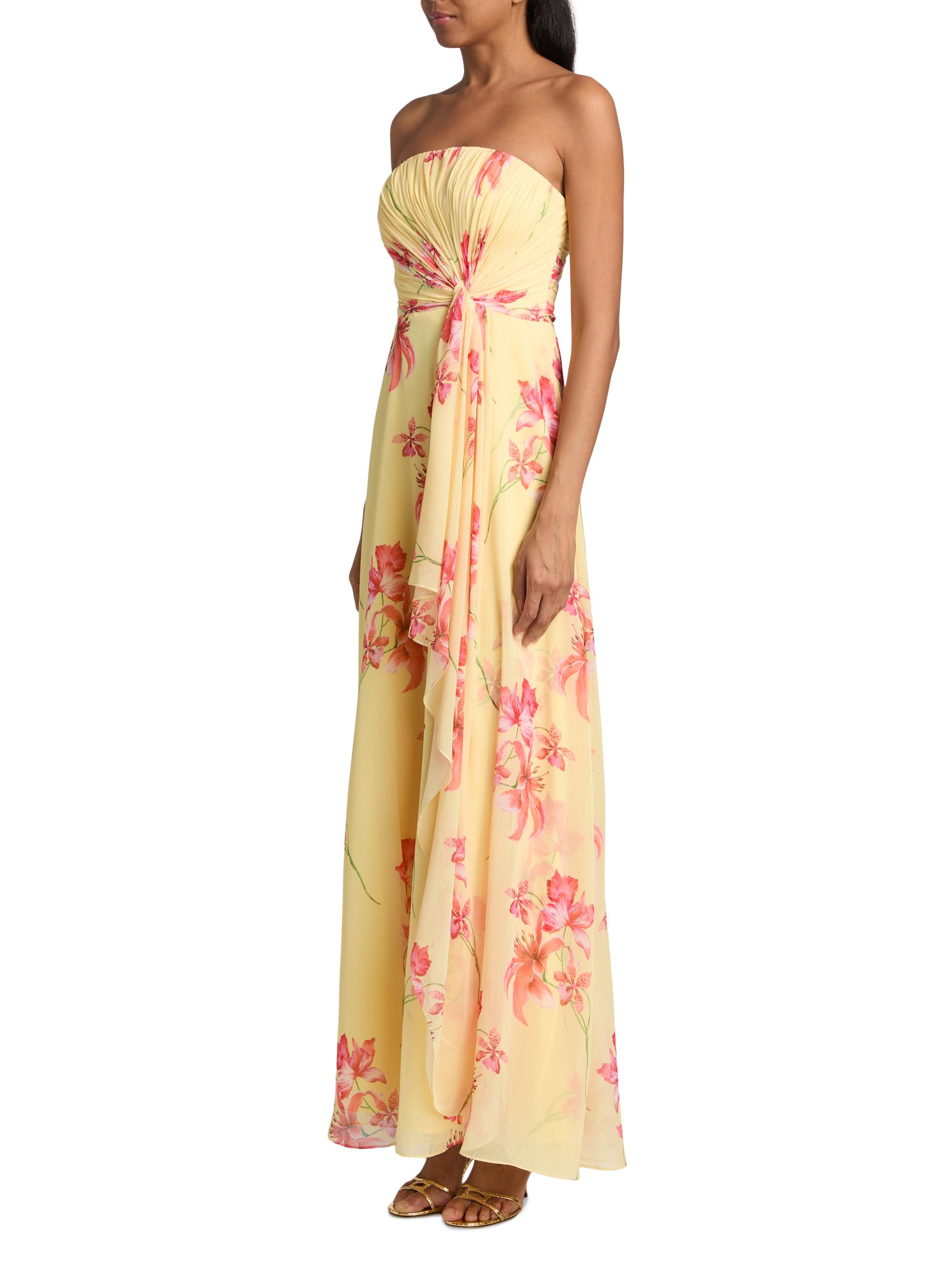 As It May Isabella Strapless Woven Gown | Saks Fifth Avenue