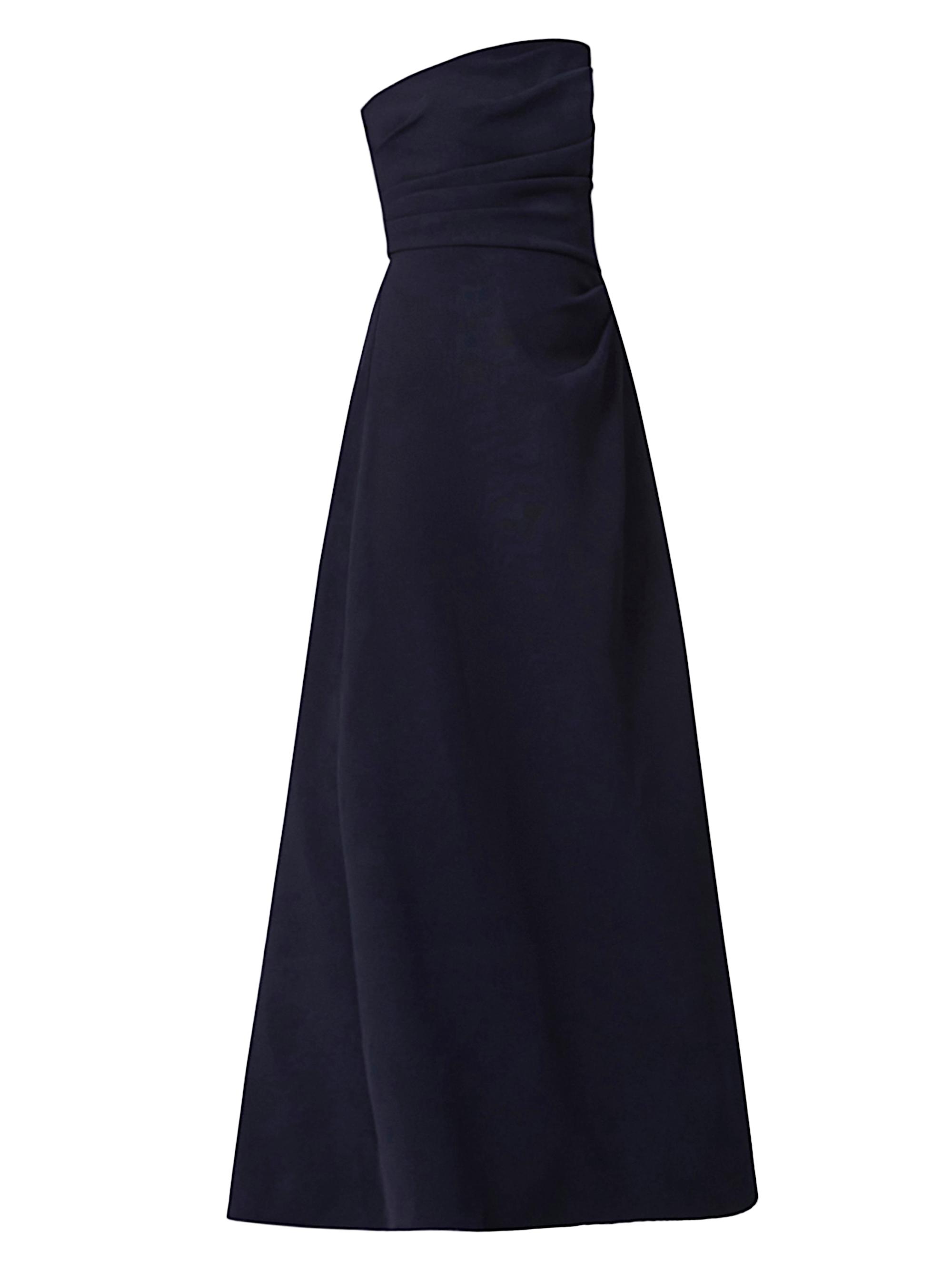 Shoshanna Angela Mixed-Media Faux-Leather Midi-Dress | Saks Fifth Avenue