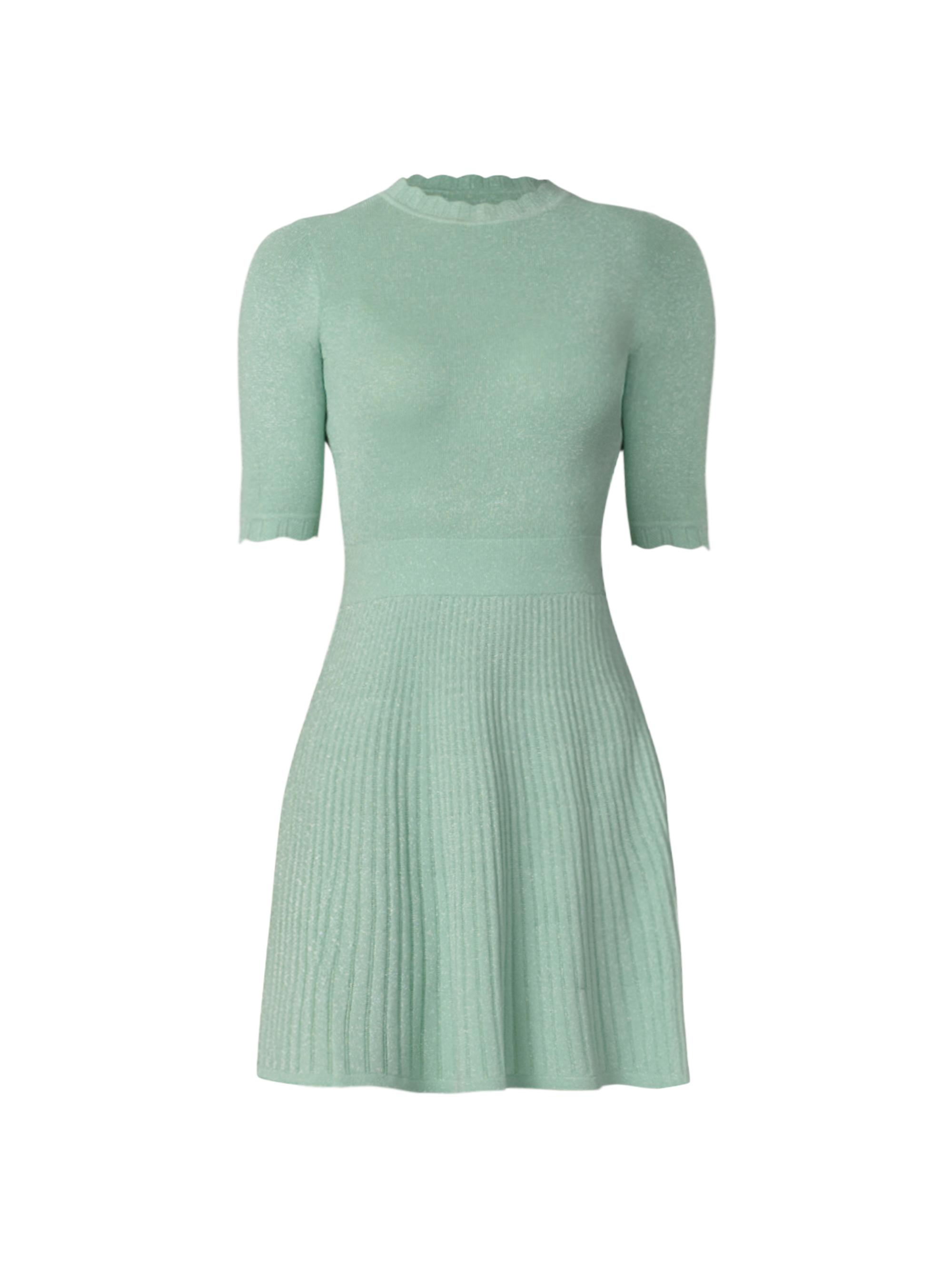 Shoshanna Women's Warren A-Line Mini-Sweaterdress - Soft Mint