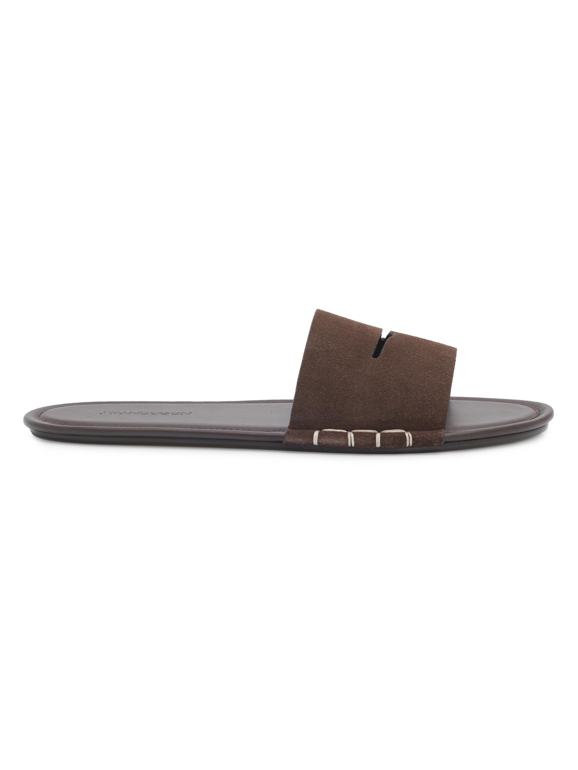 Stefano Ricci Crocodile Leather Slides | Saks Fifth Avenue
