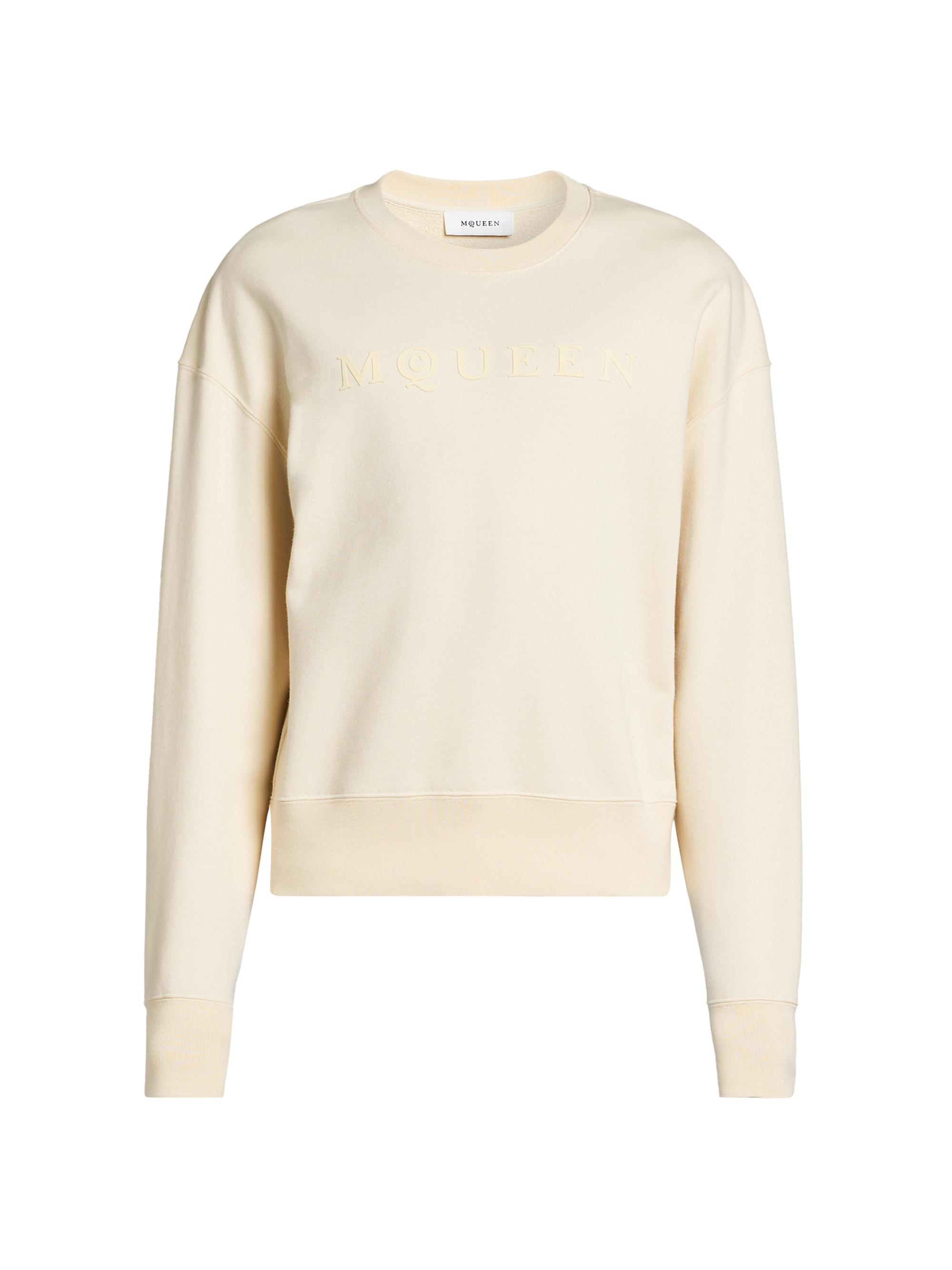 McQueen Men's Logo Crewneck Sweatshirt -