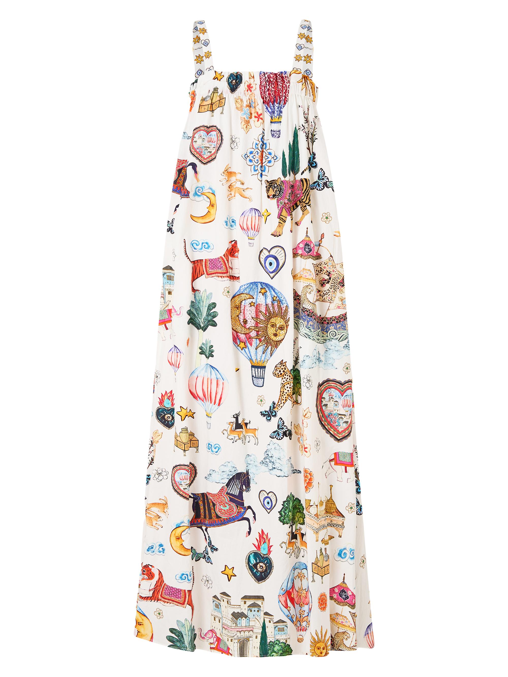 Kapdokya Kitsch Wide Strap Sundress
