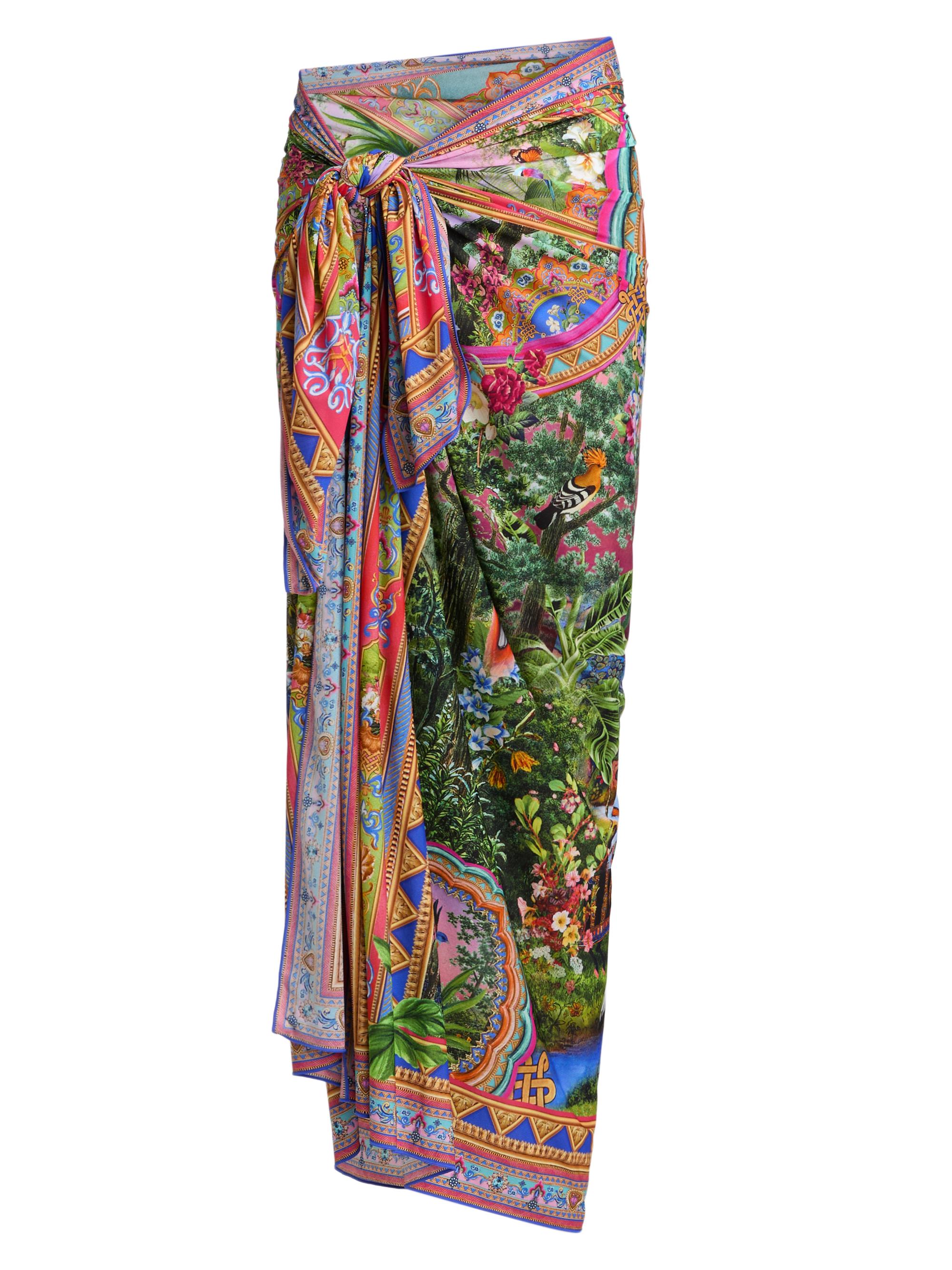 indubitably 十葵 toki ◆ シルク　サロン Camilla Turkish Delight Multi-Wear Sarong | Saks Fifth Avenue