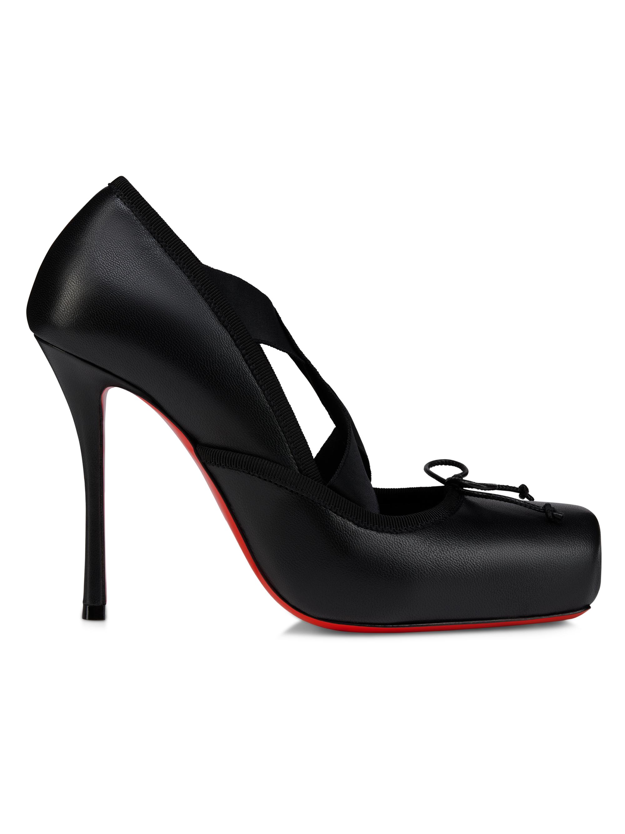 Christian Louboutin Women's Cassiastic 100MM Pumps - Black