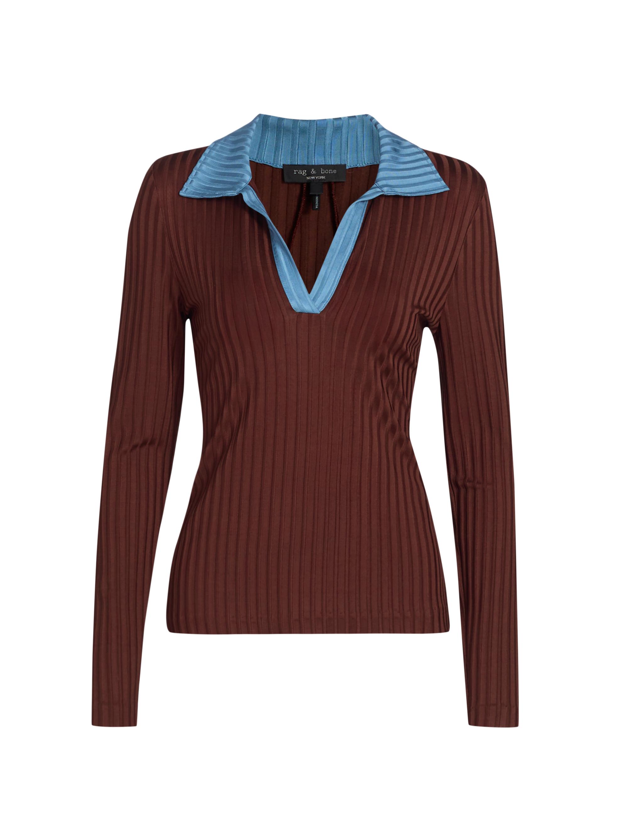 Natalia Colorblock Polo Shirt