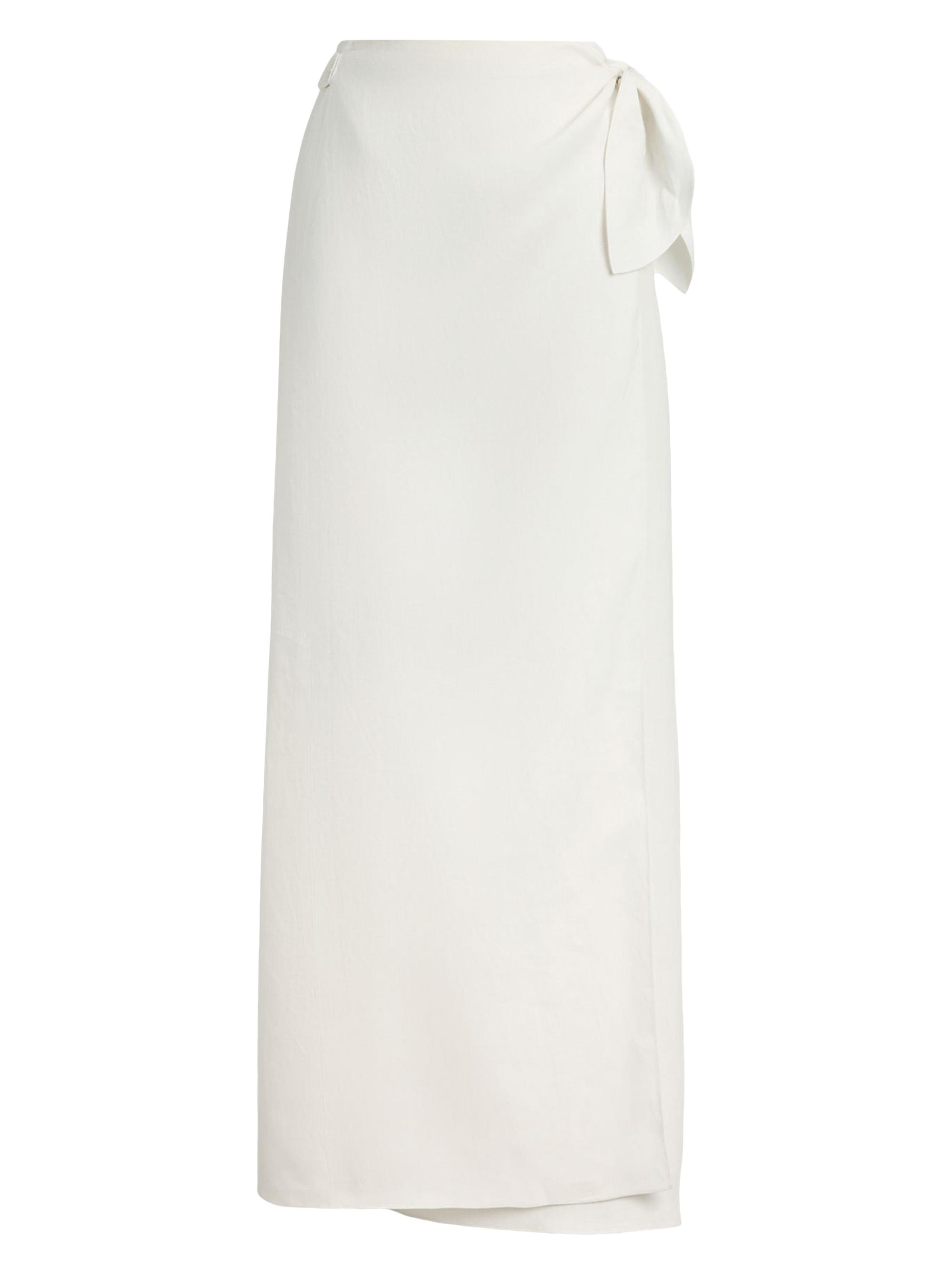 Ralph Lauren Collection Women's Trina Linen Maxi Skirt - Cream