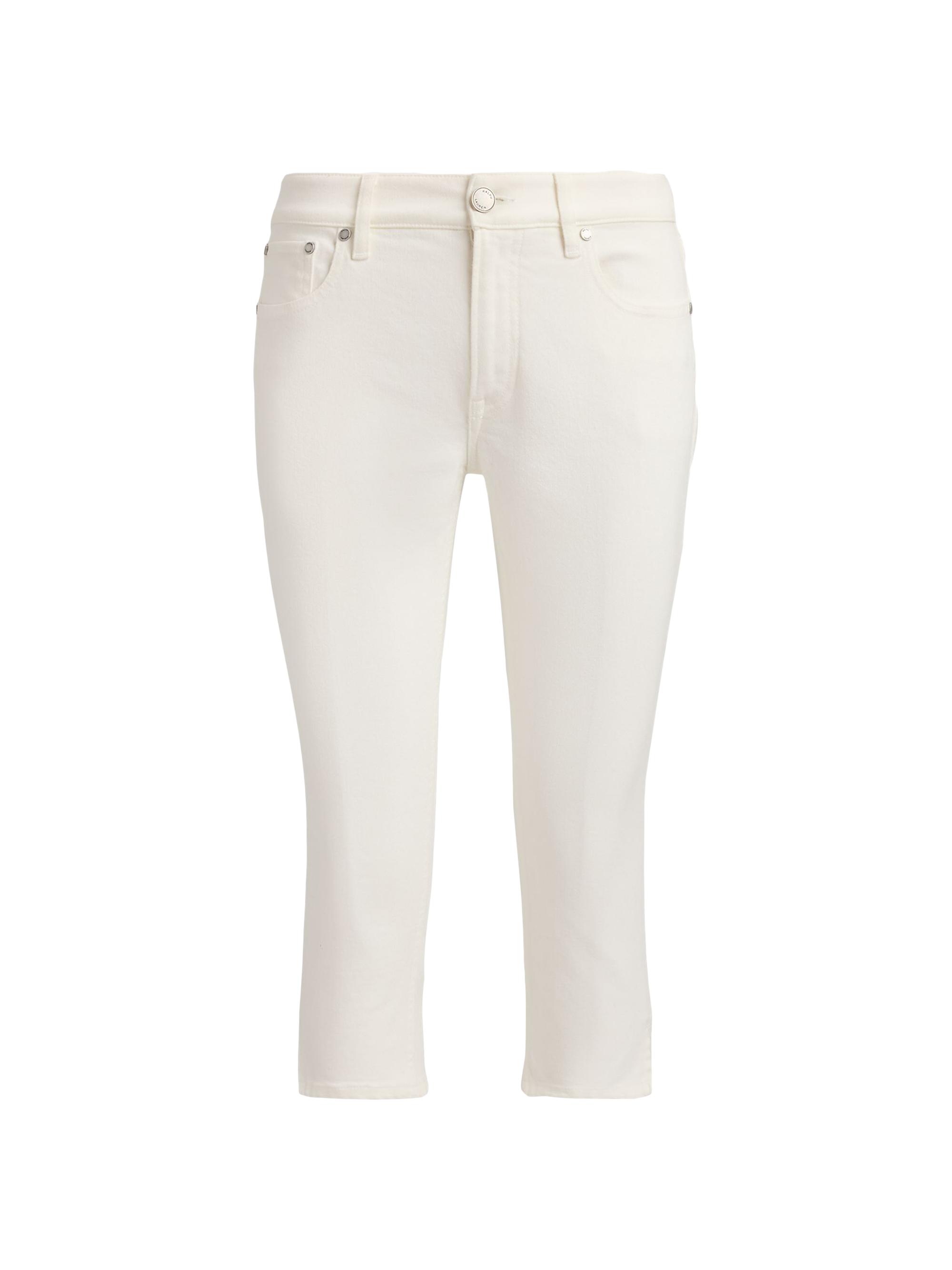 Ralph Lauren Collection Women's Breona Capri Jeans - Optic White
