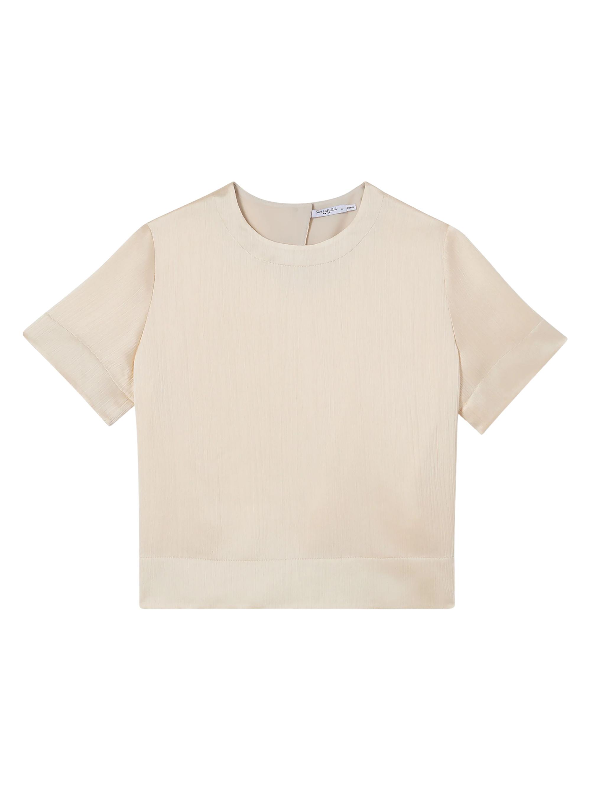 M.M.LaFleur Women's Annika Plisse Fancy Top -