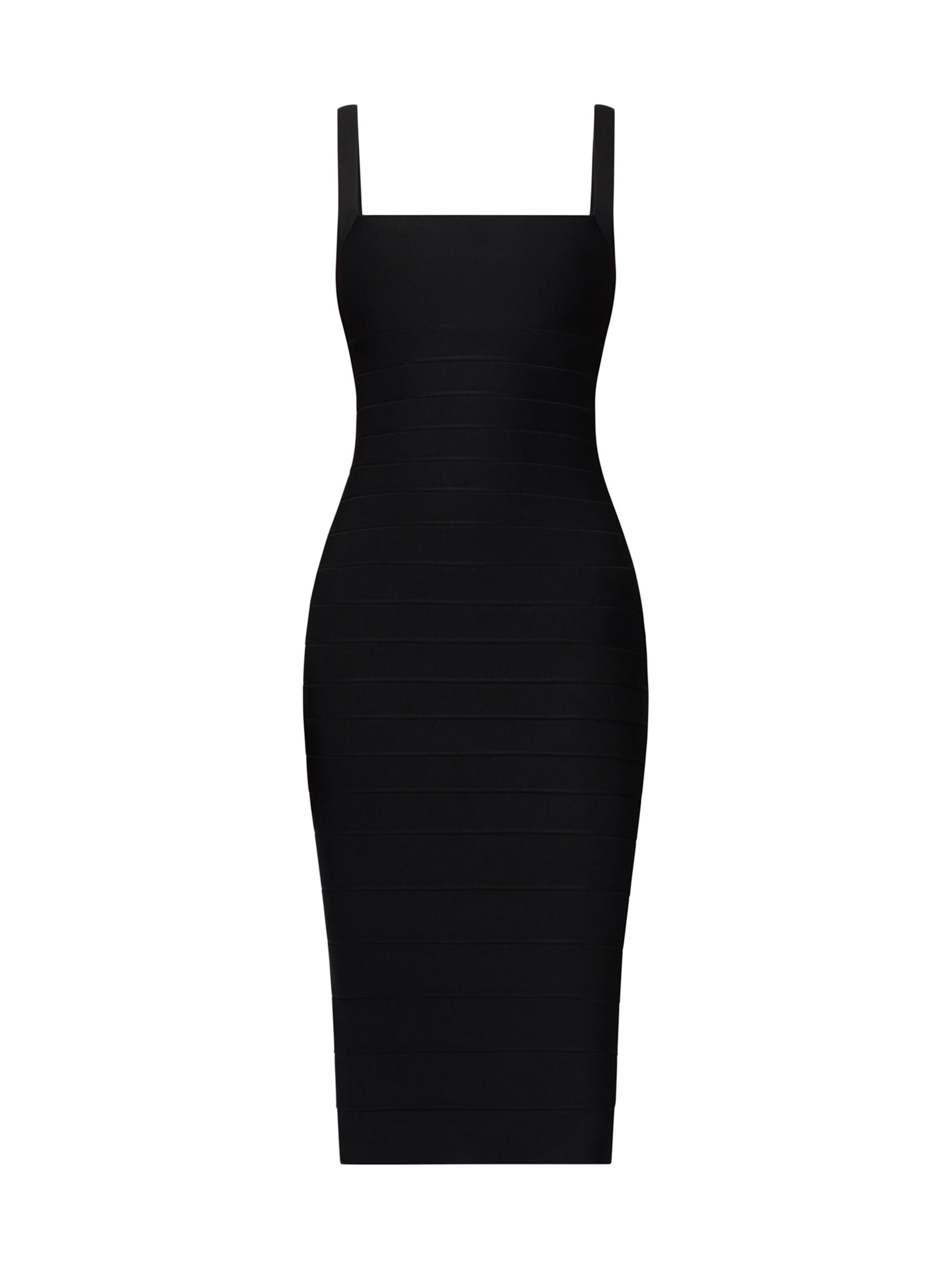 Hervé Léger Women's The Neri Bandage Midi-Dress - Black