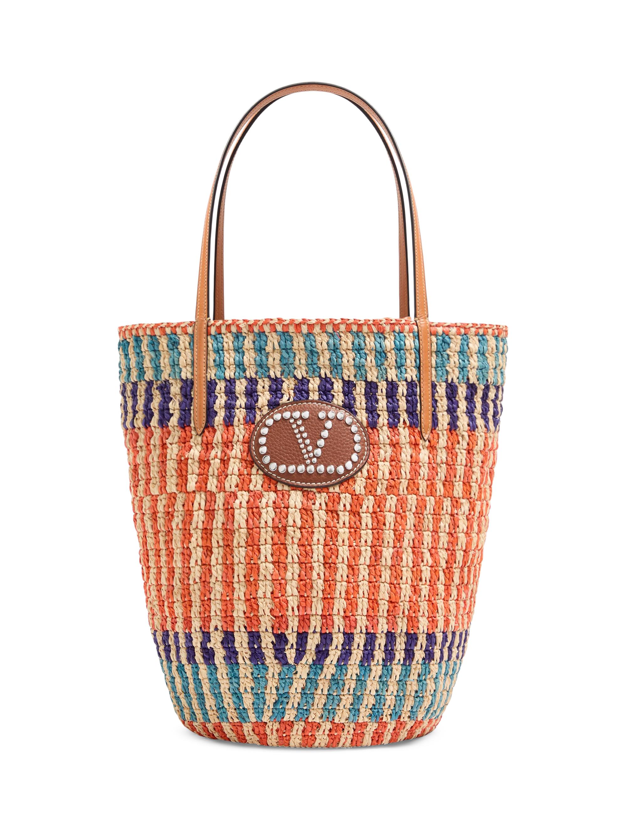 Valentino Garavani Women's Raffia Shopping Bag