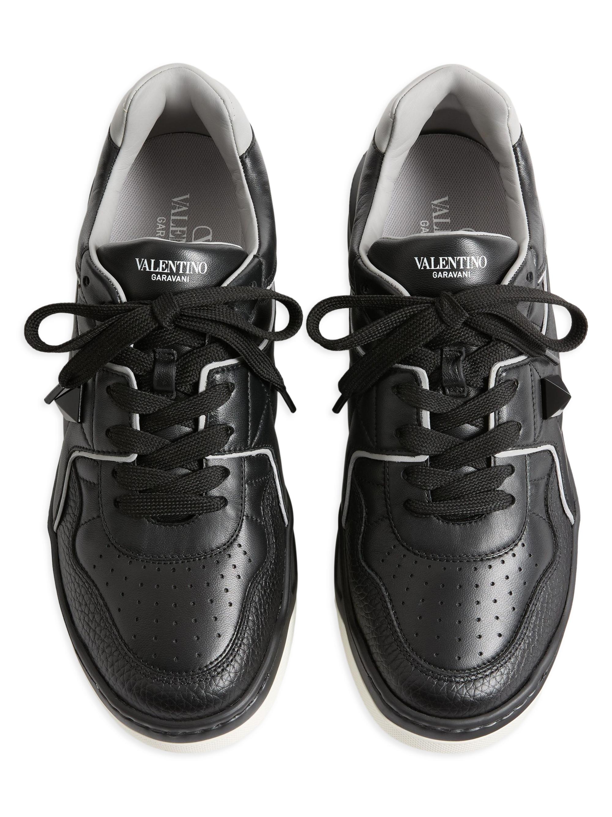 Valentino Garavani One Stud Low-Top Nappa Sneaker | Saks Fifth Avenue
