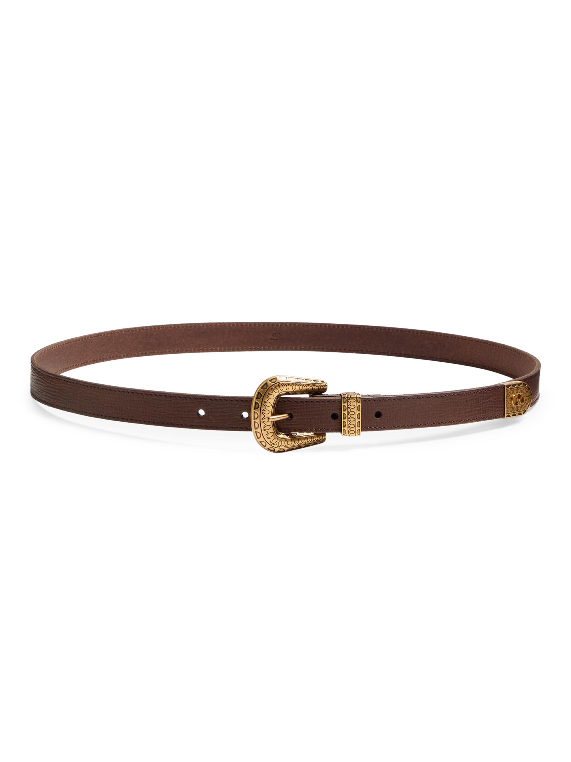 Valentino Garavani VLogo Signature Calfskin Belt | Saks Fifth Avenue