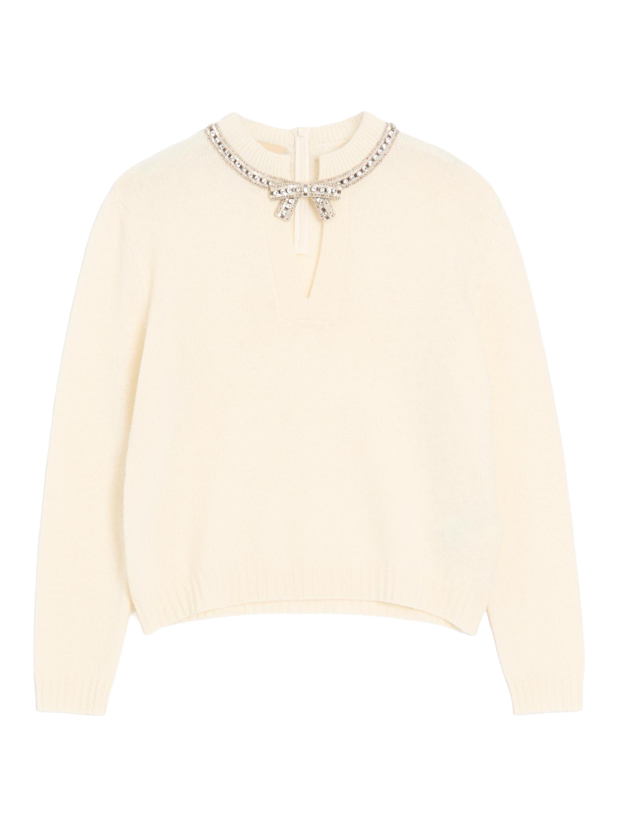 Valentino Garavani Women's Embroidered Wool Jumper -