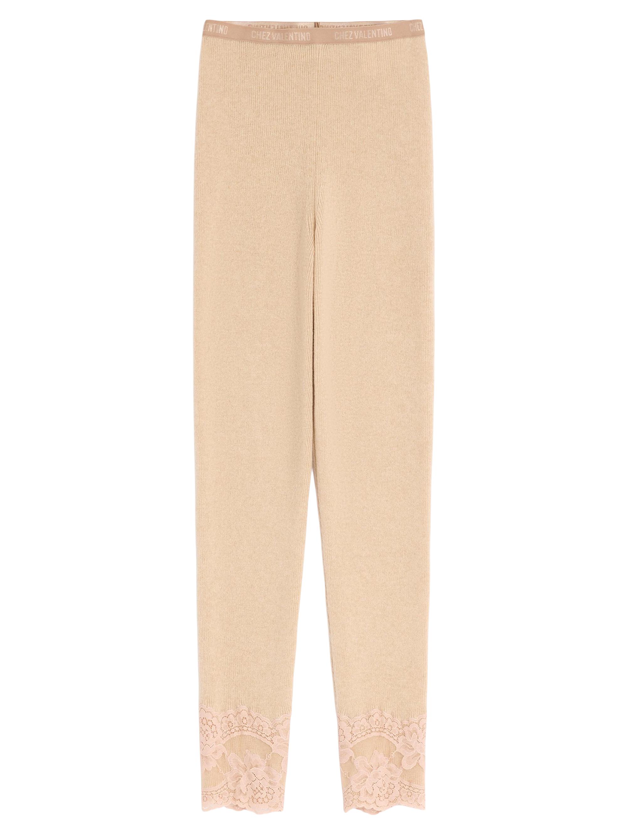 Valentino Garavani Women's Cashmere Leggings - Alabaster