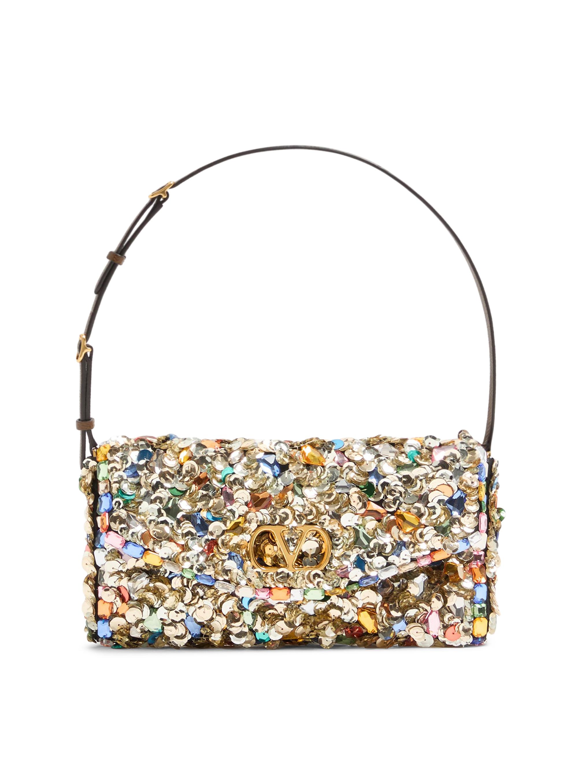 Valentino Garavani Women's Devain Embroidered  Shoulder Bag