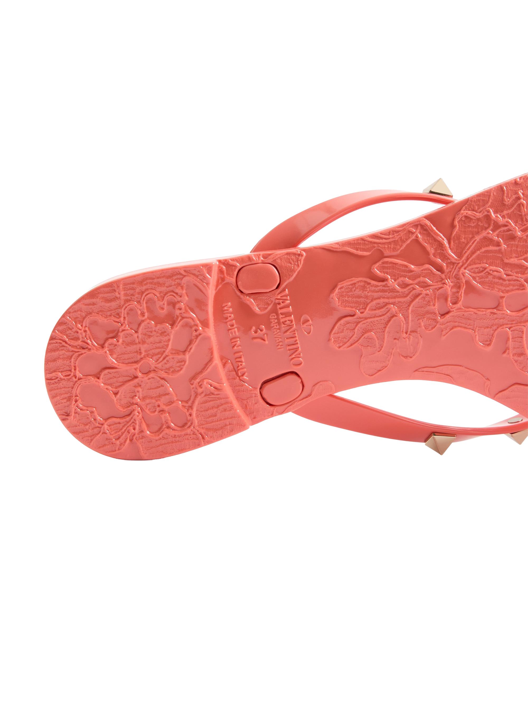 Valentino Garavani Rockstud Rubber Slippers | Saks Fifth Avenue
