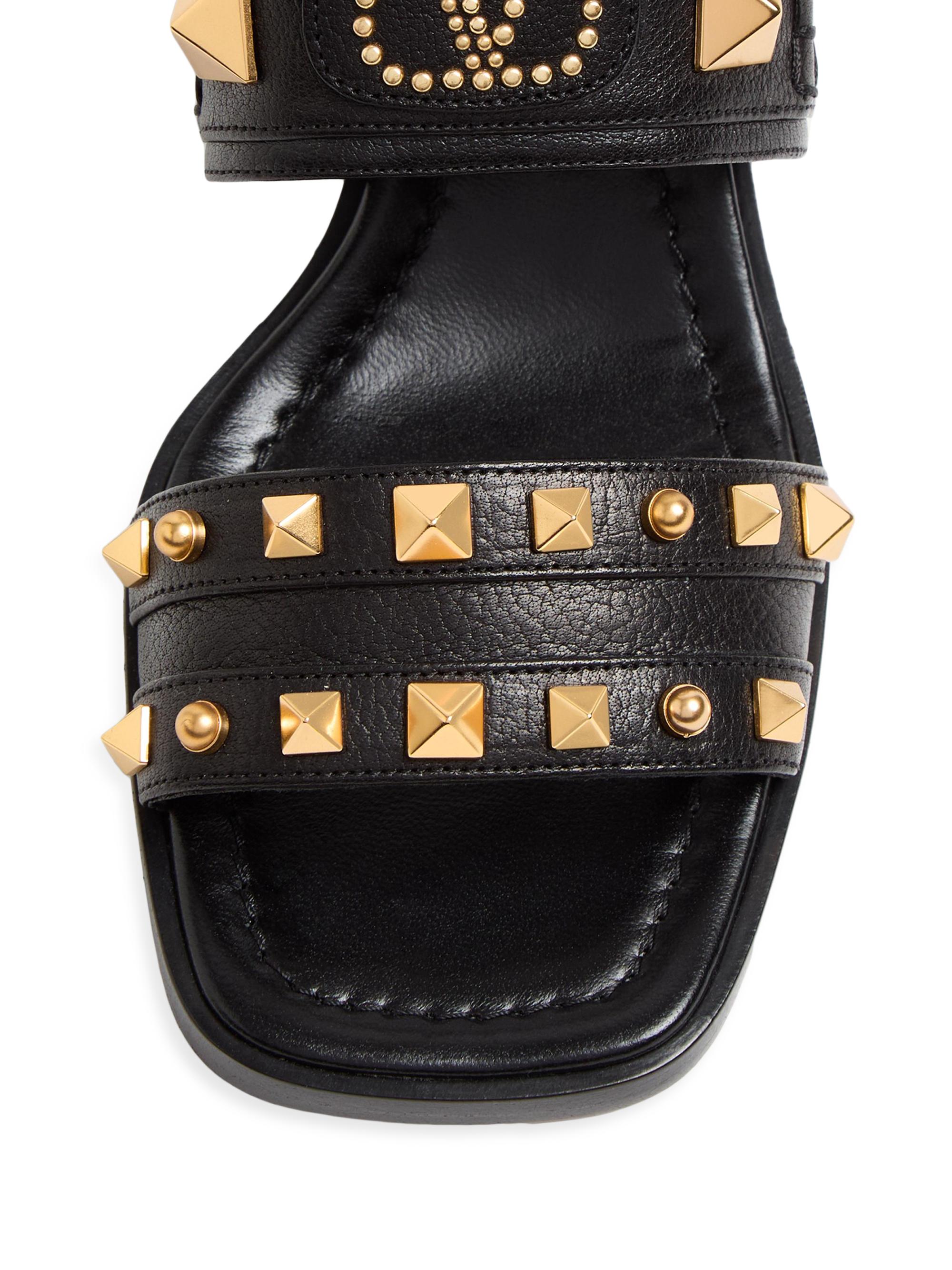 Valentino Garavani Plaster Caster Buffalo 60MM Sandals | Saks