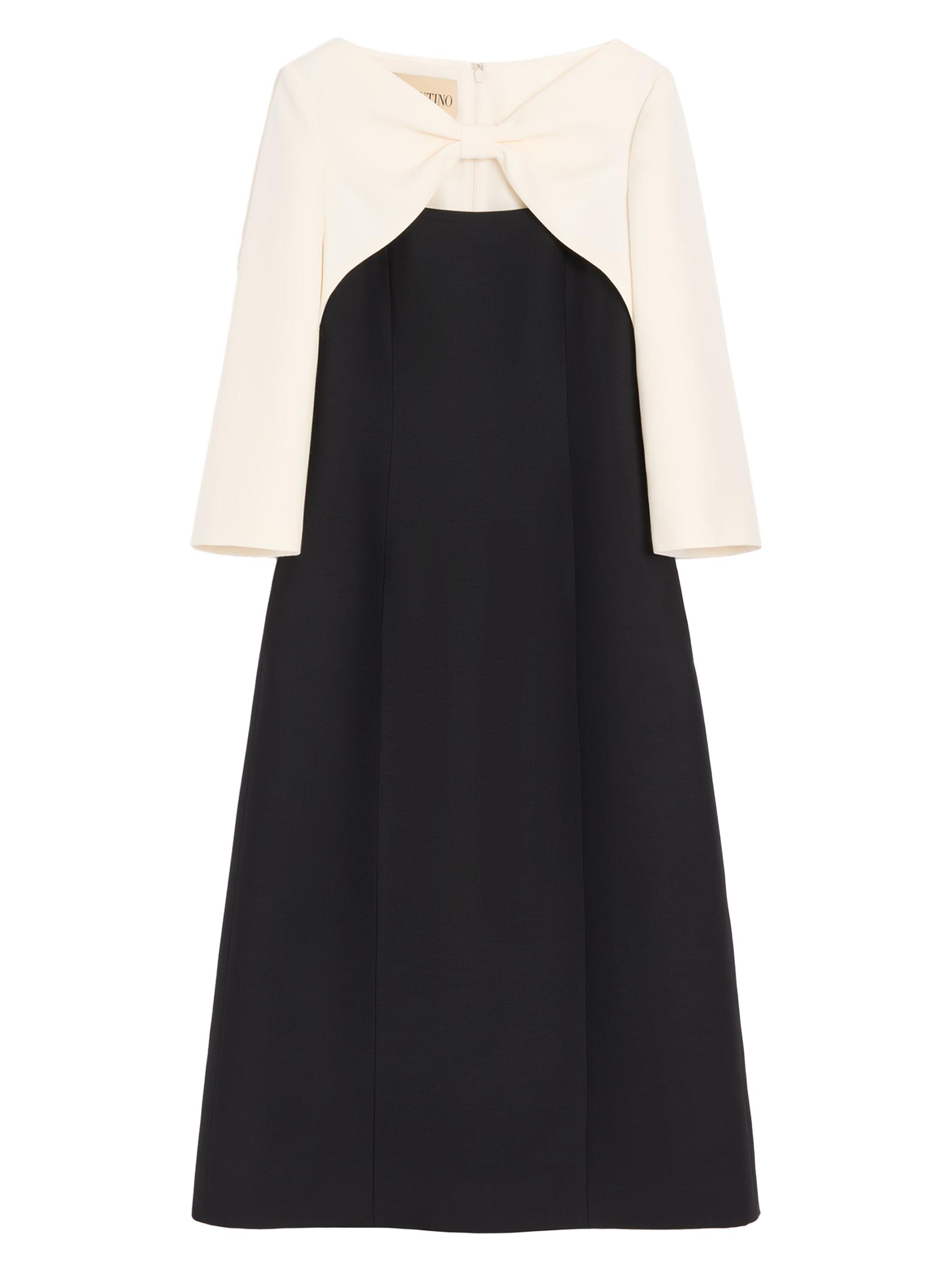 Valentino Garavani Women's Crepe Couture Midi Dress - Black