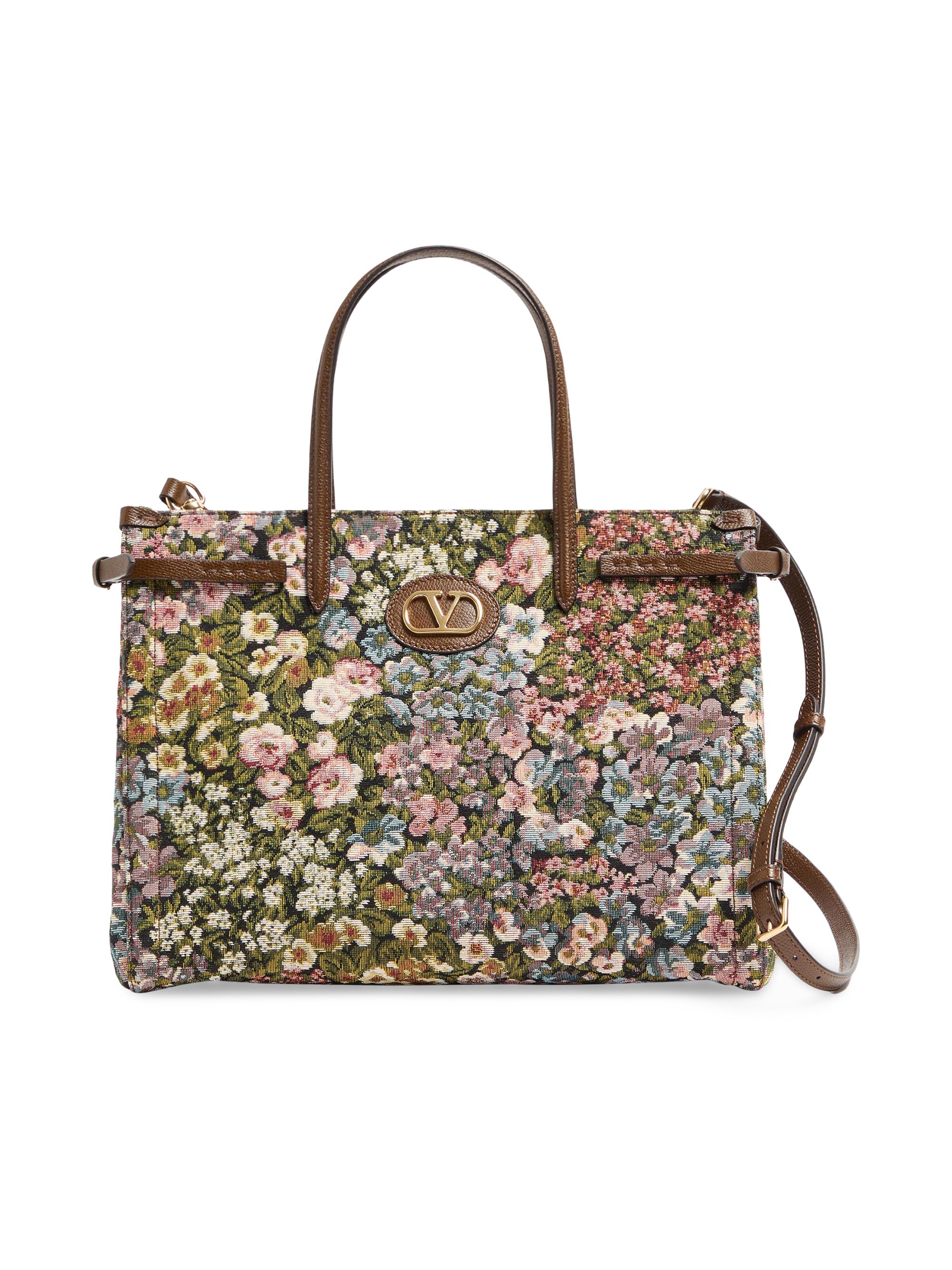 Valentino Garavani Women's Antibes  Shopping Bag in Jacquard Fabric