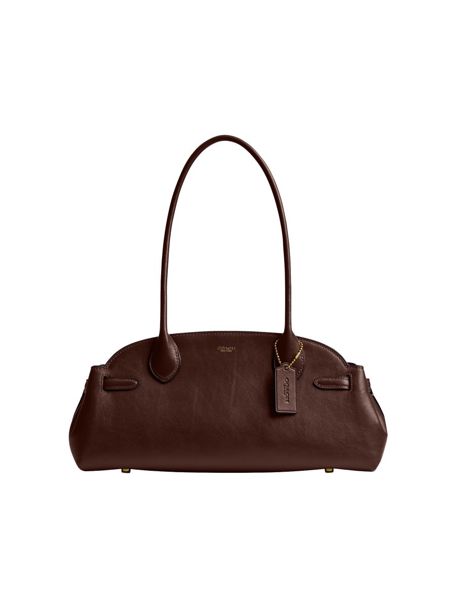 Coach Women's Empire Leather Carryall 34 In Brown
