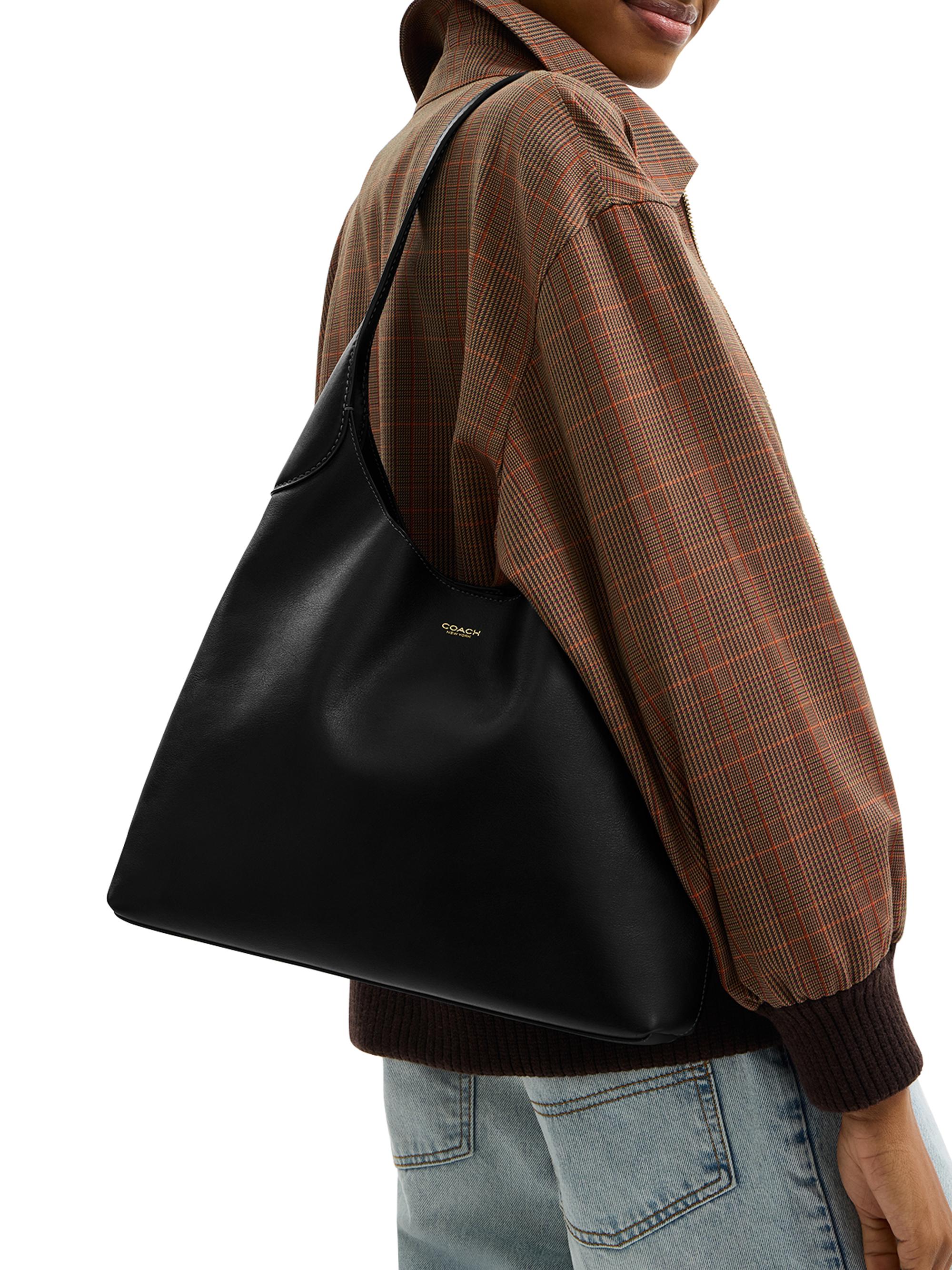 Do you have? 様 COACH ブラックレザー バッグ COACH Brooklyn Leather Shoulder Bag | Saks Fifth Avenue