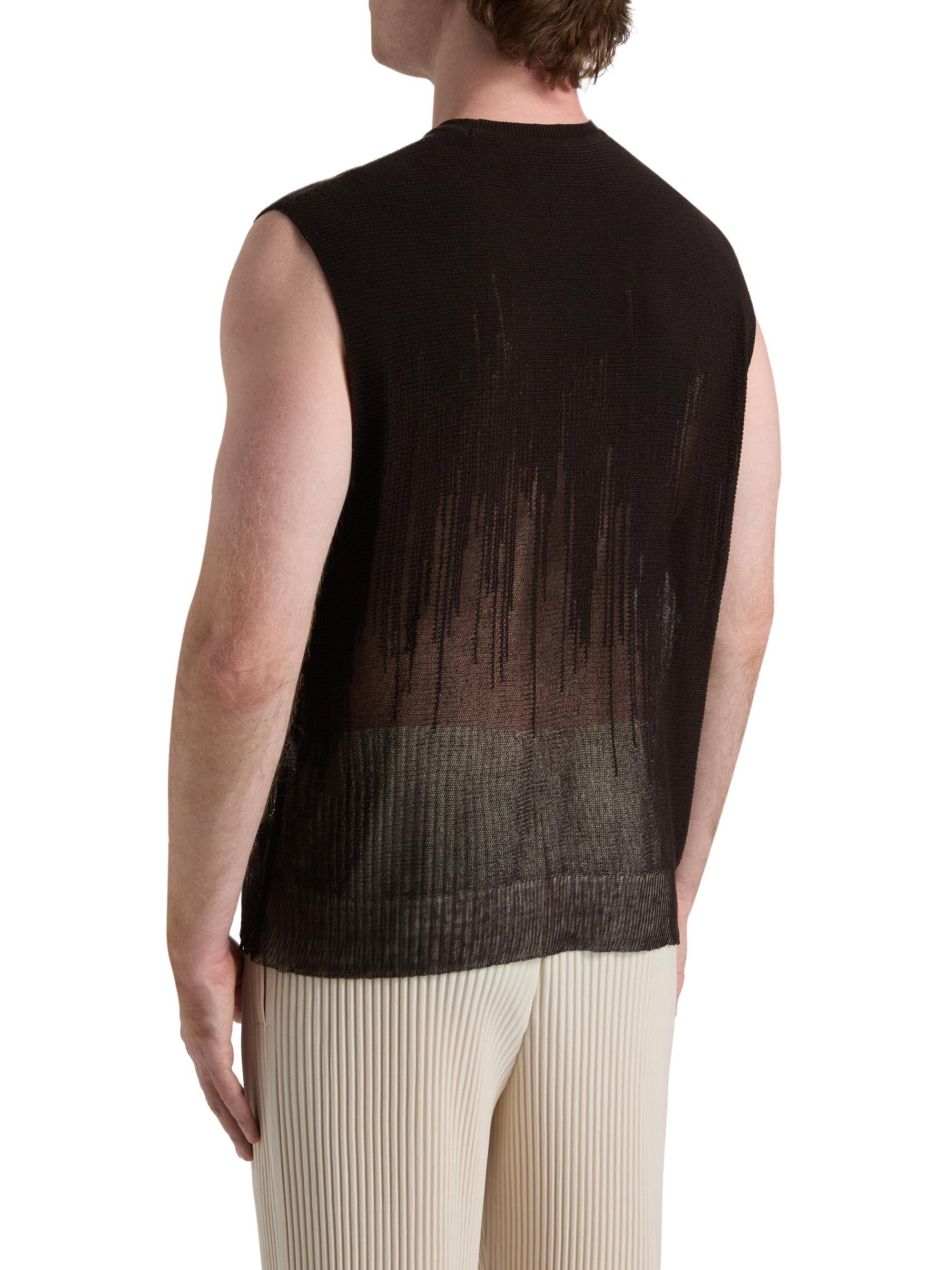 Homme Plissé Issey Miyake Brush Close-Up Knit Sweater Vest | Saks