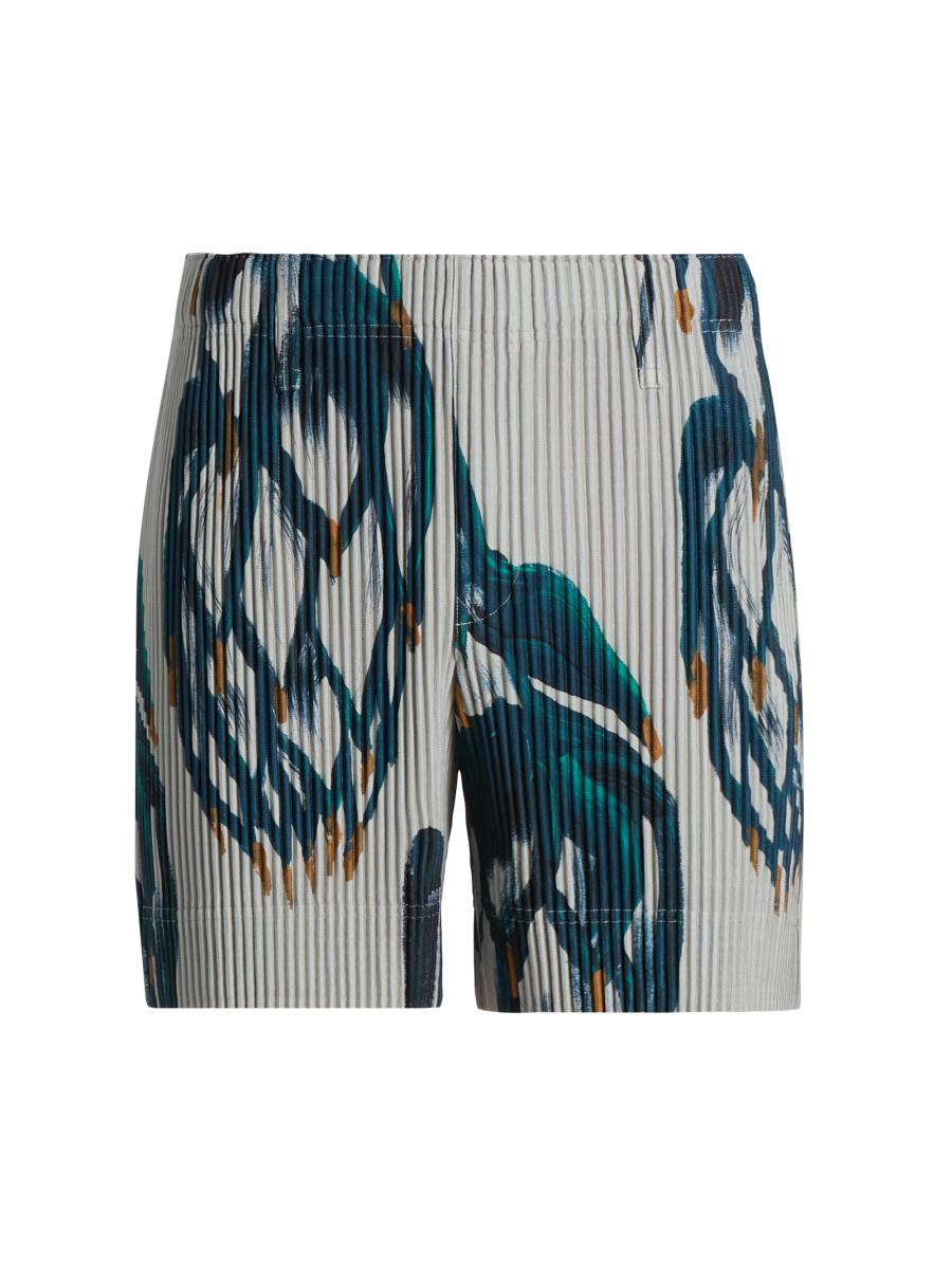 Homme Plissé Issey Miyake Fruits & Vegetables Shorts | Saks Fifth