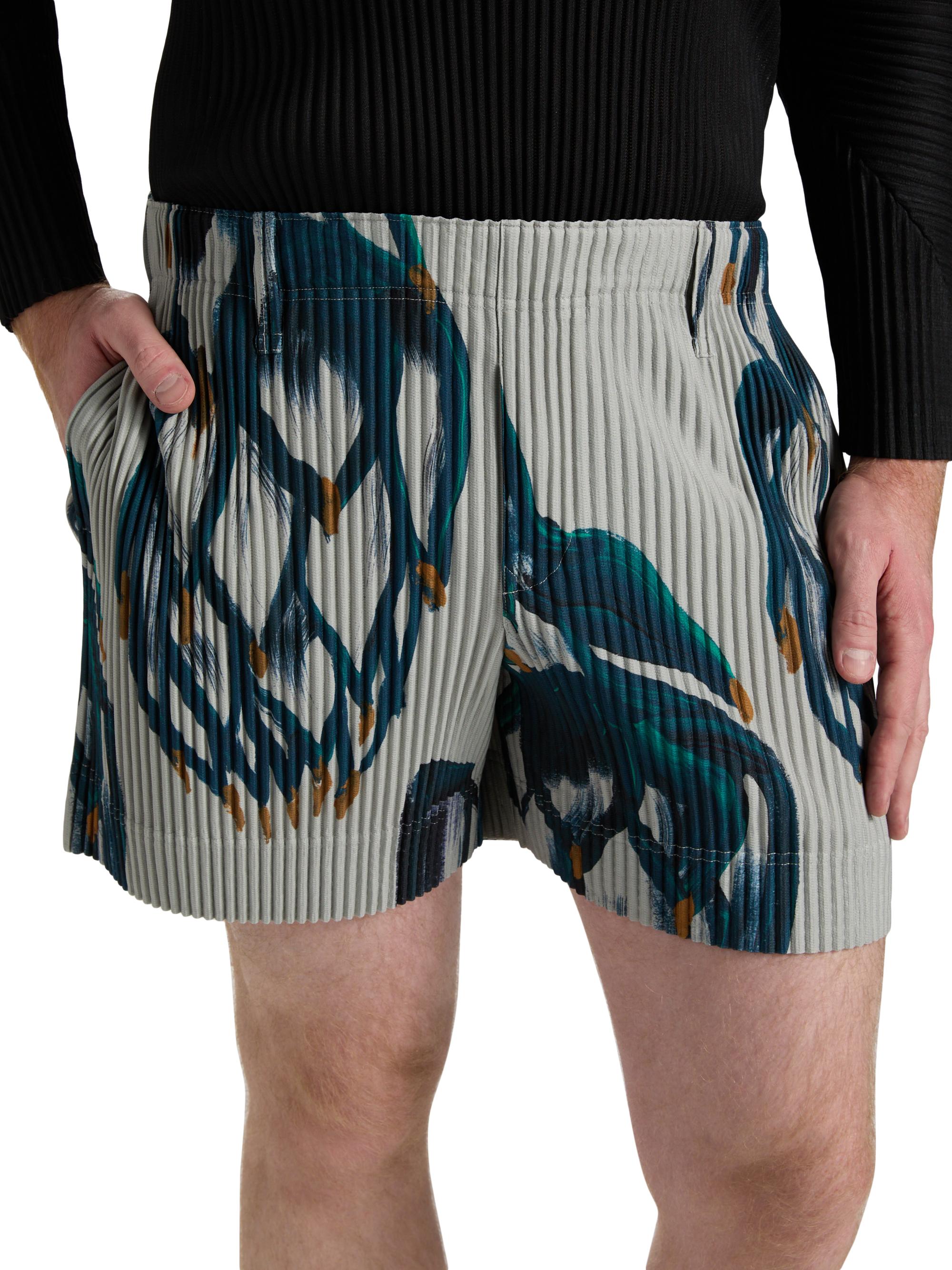 Homme Plissé Issey Miyake Fruits & Vegetables Shorts | Saks Fifth