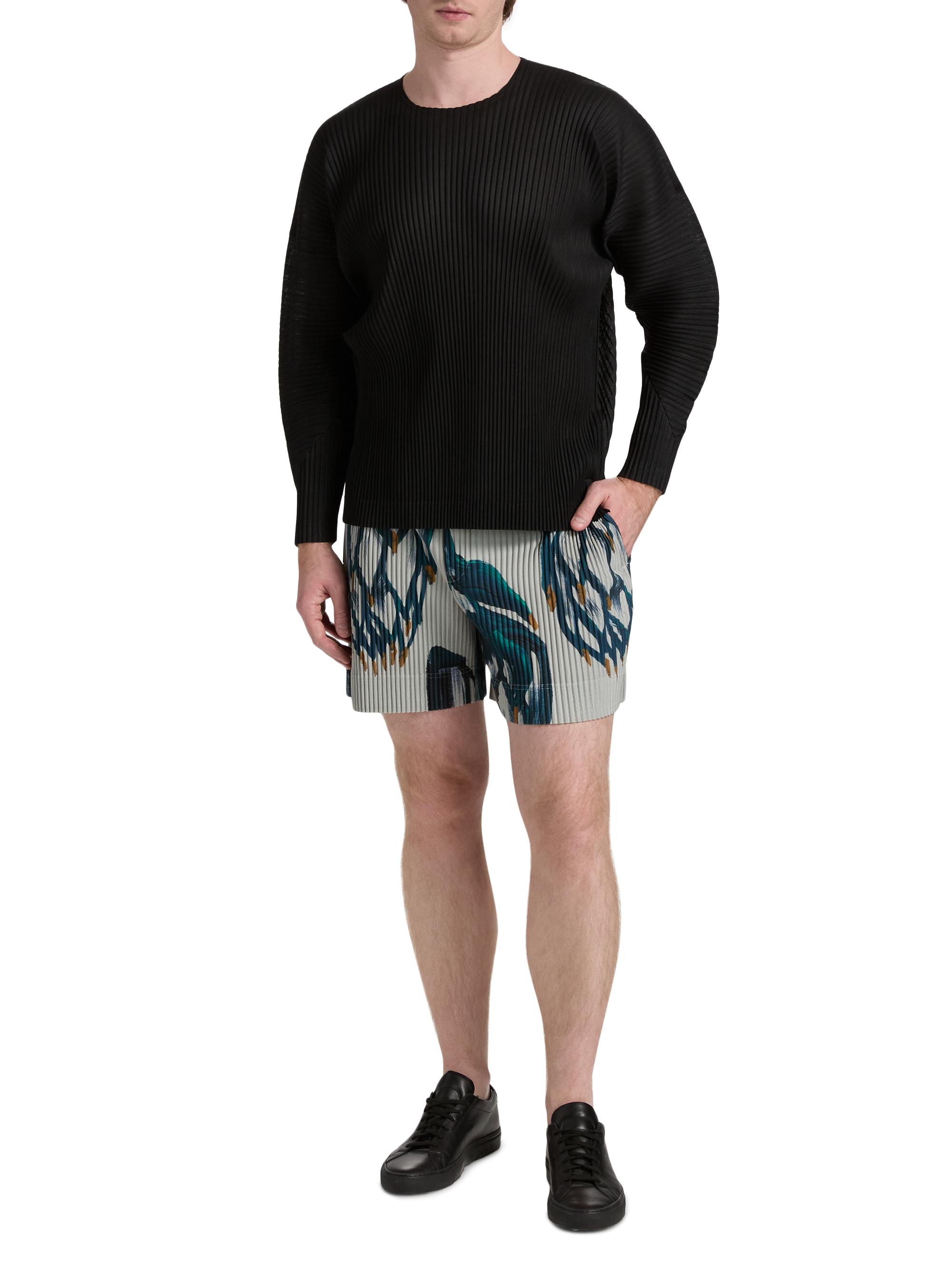 Homme Plissé Issey Miyake Fruits & Vegetables Shorts | Saks Fifth