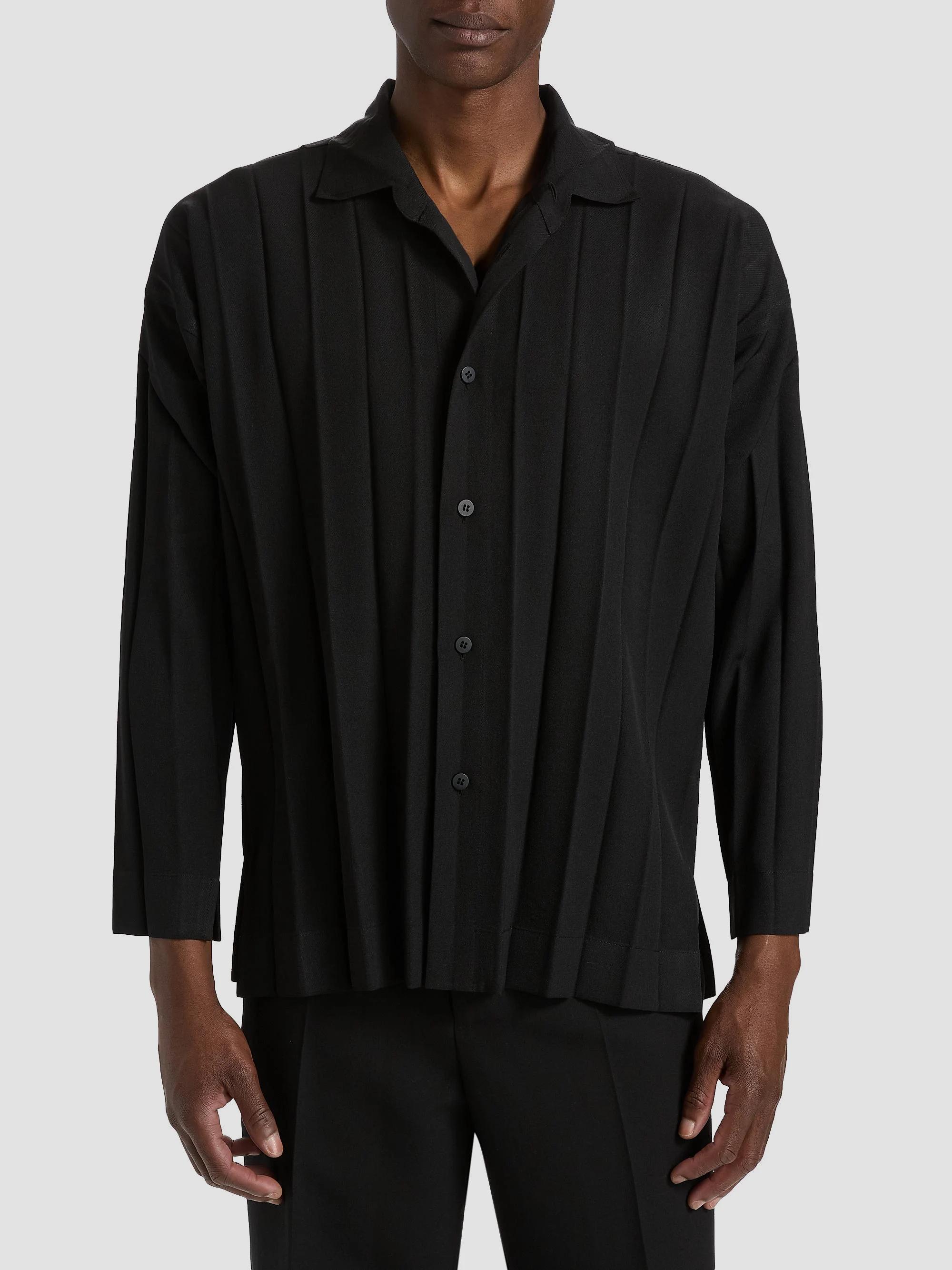 Homme Plissé Issey Miyake Edge Ensemble Hand-Pleated Shirt | Saks
