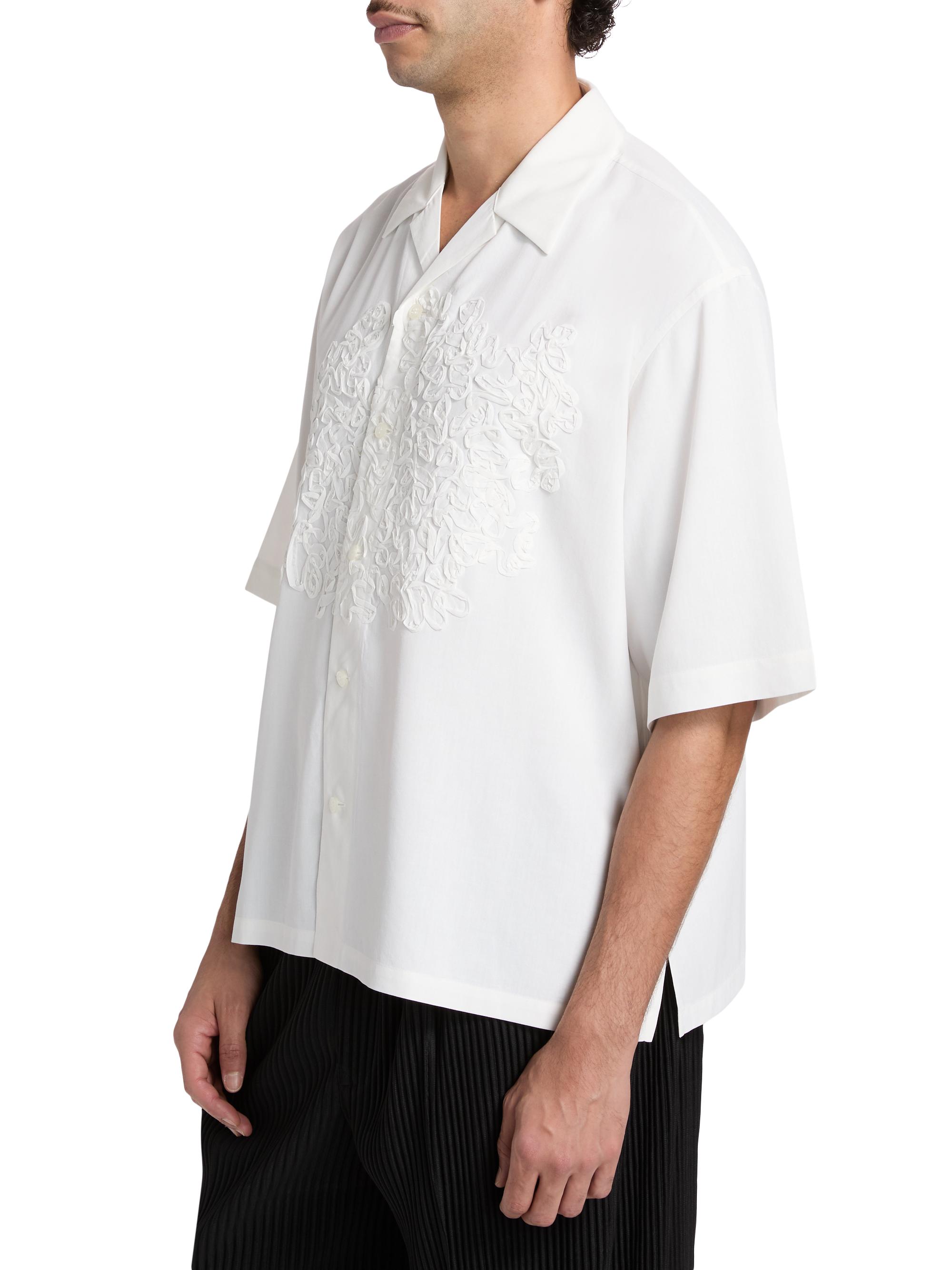 Homme Plissé Issey Miyake Embroidery Press Shirt | Saks Fifth Avenue