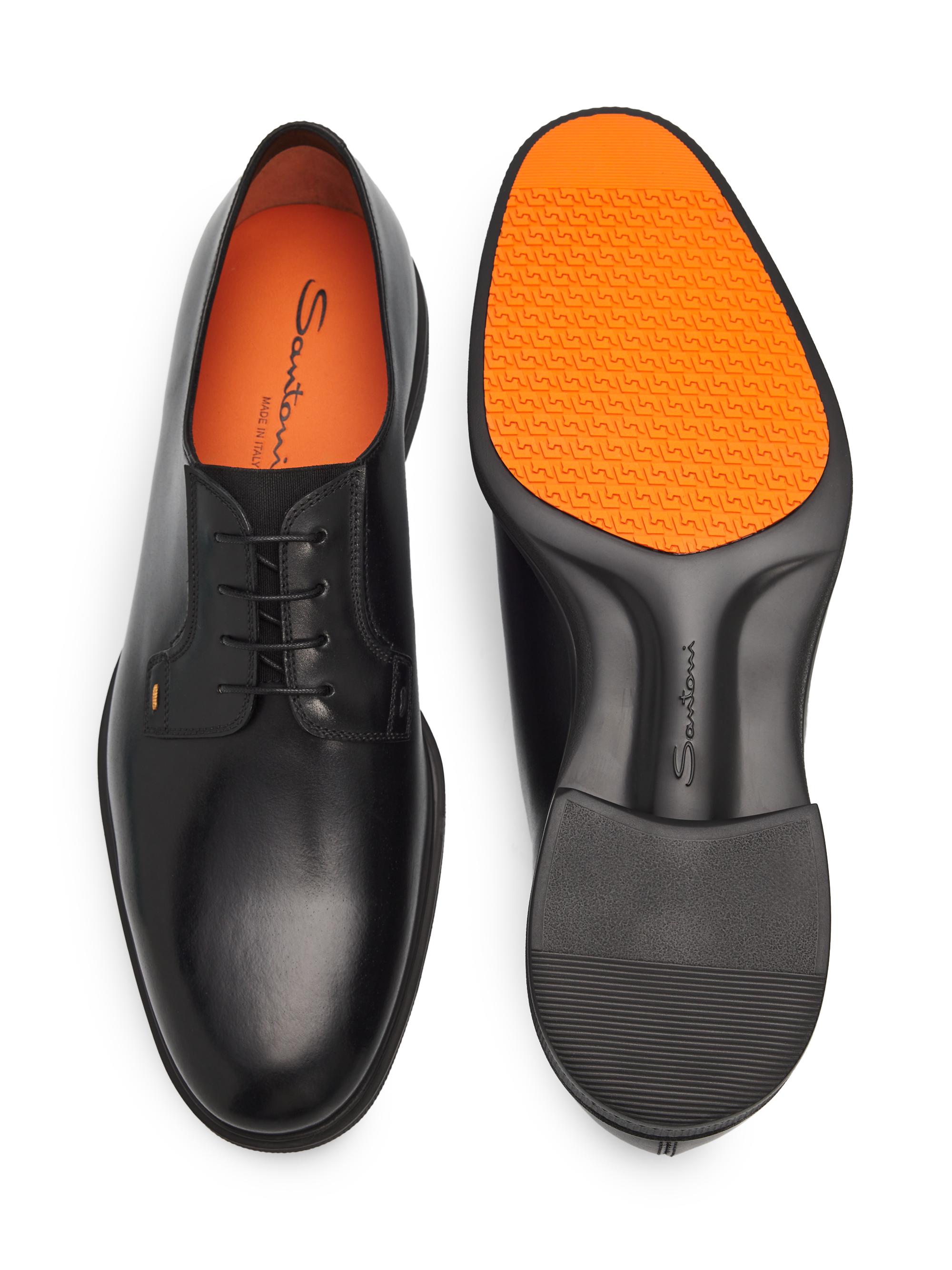 Santoni Easy Revolve Leather Oxfords | Saks Fifth Avenue