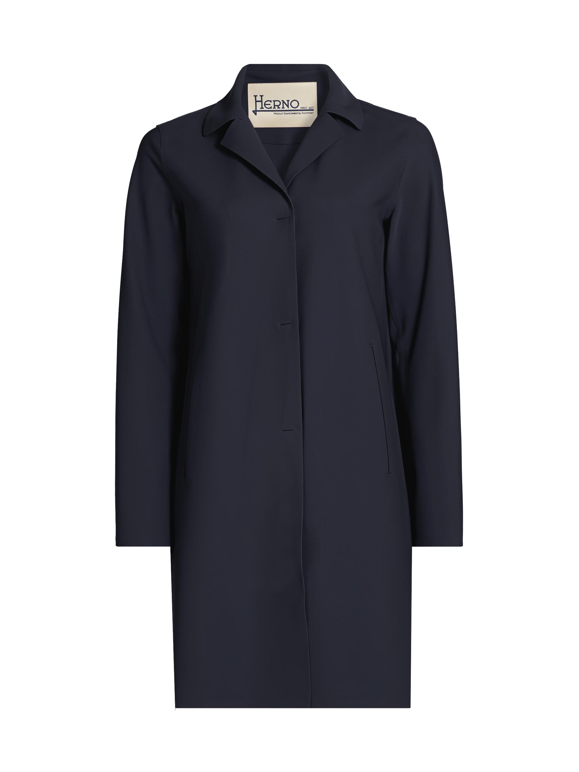 Herno Women's Scuba Snap Front Jacket - Navy