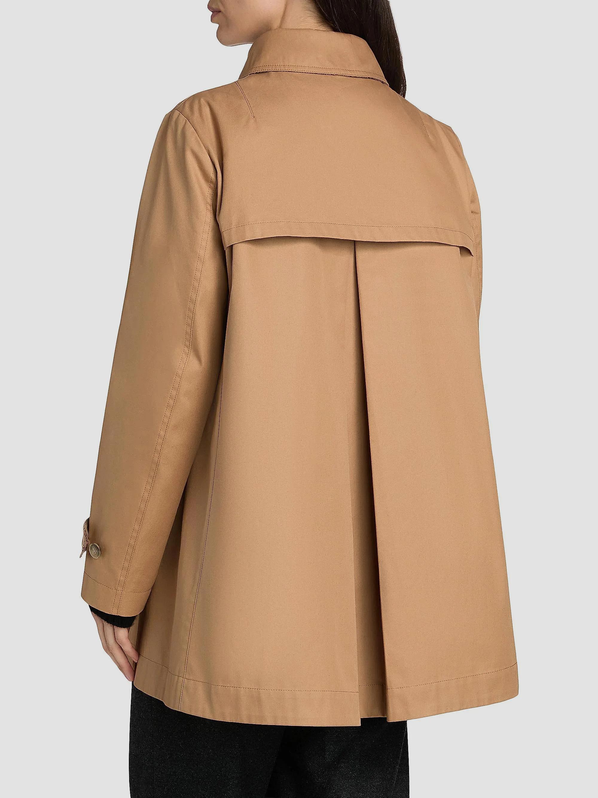 Herno Logo-Trim Short Trench Coat | Saks Fifth Avenue