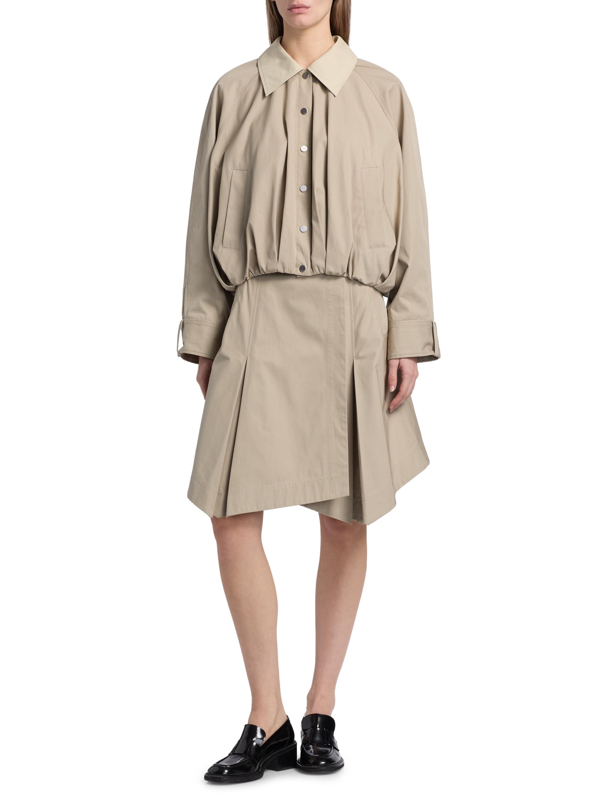 3.1 Phillip Lim Snap Front Blouson Bomber Jacket | Saks Fifth Avenue