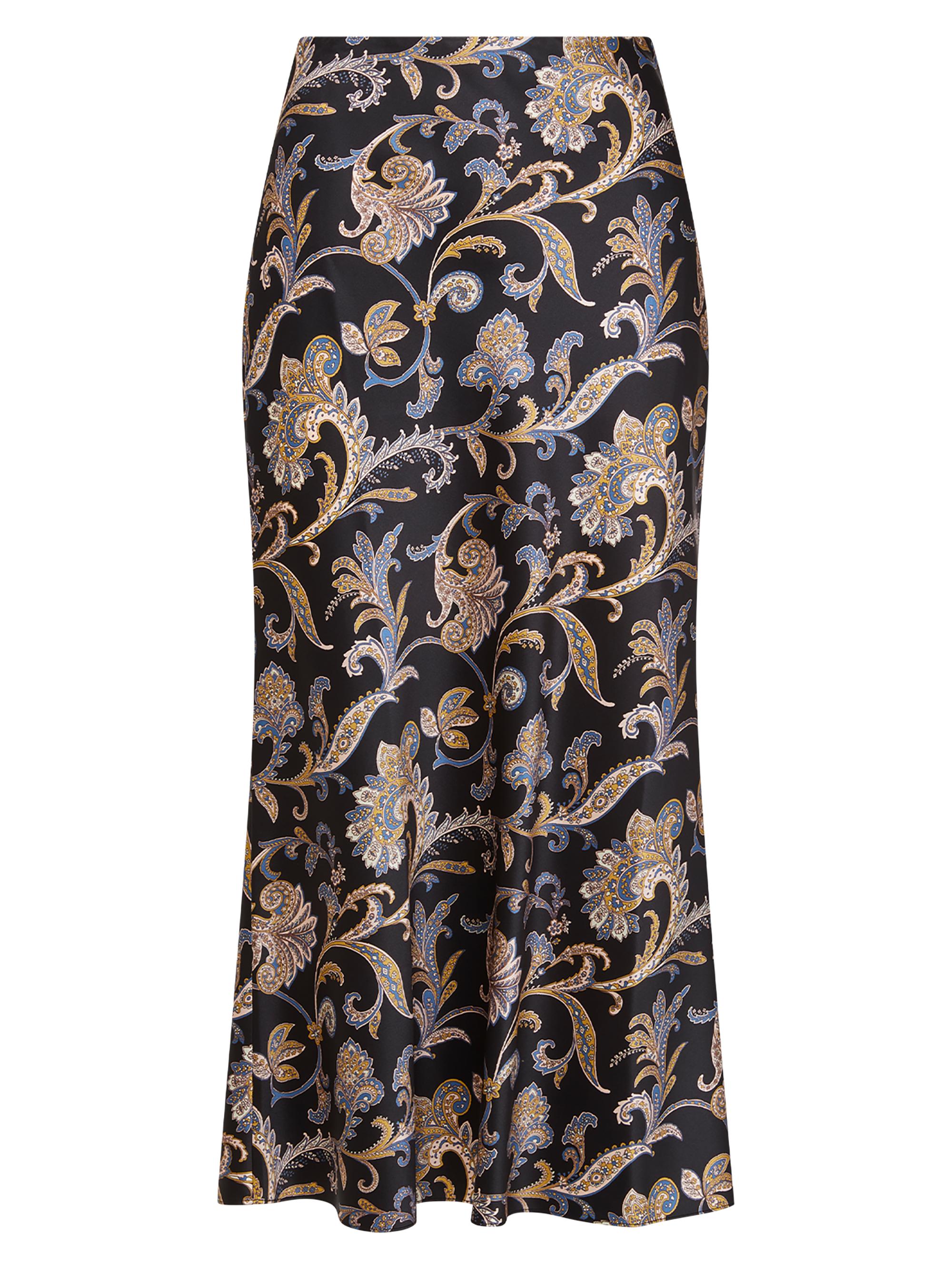 Veronica Beard Clover Floral Silk-Blend Midi-Skirt | Saks Fifth Avenue